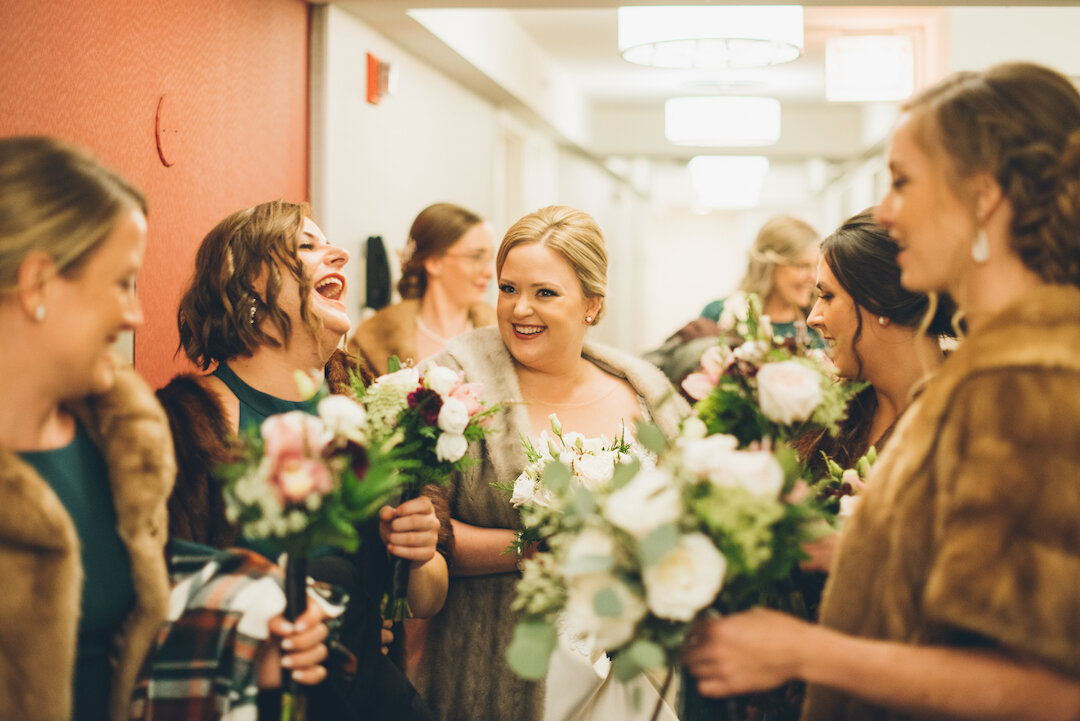 Classic Chicago Winter Wedding captured by Zach Caddy featured on CHI thee WED. See more winter wedding ideas at CHItheeWED.com!