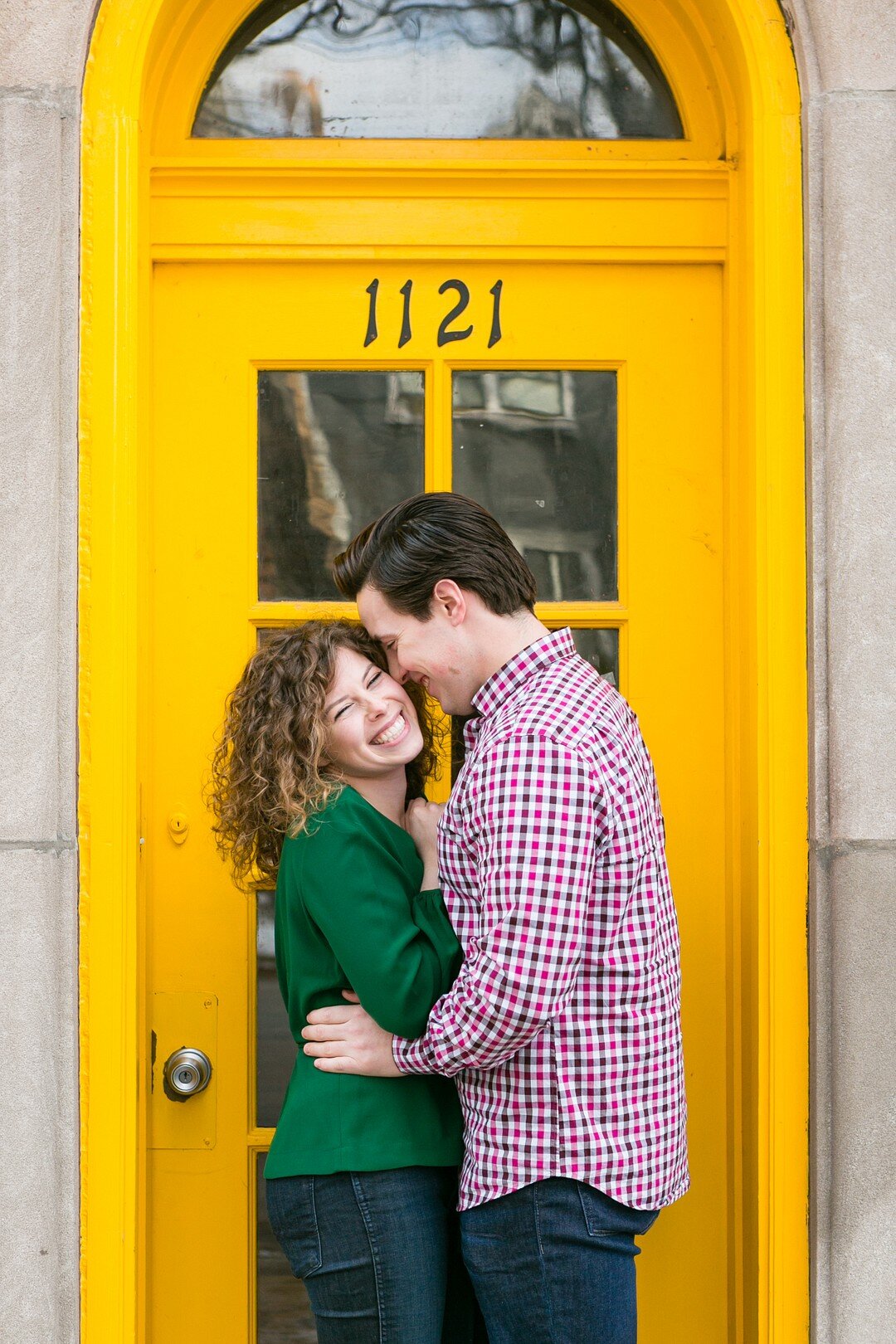 Romantic Winter Chicago Engagement Session captured by Andrejka Photography. See more engagement session ideas at CHItheeWED.com!