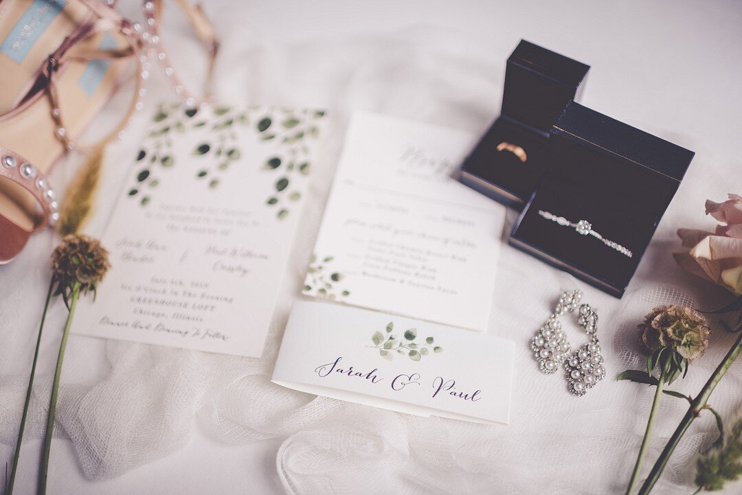 Summer Greenhouse Loft Wedding Day in Chicago captured by Kara Evans Photographer. See more summer Chicago wedding ideas on CHItheeWED.com!