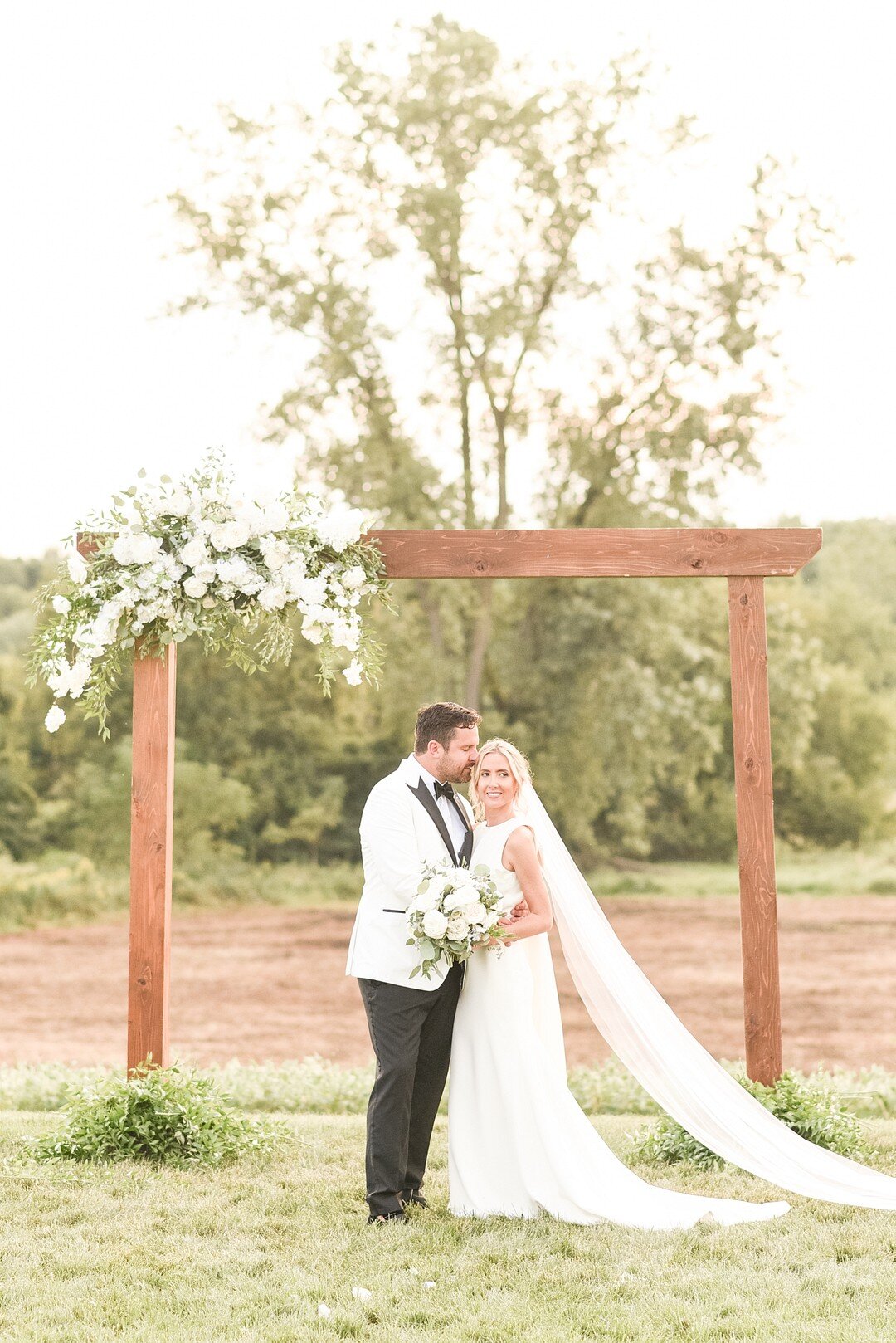 Greenery Inspired Outdoor Wedding captured by Victoria Rayburn Photography. See more outdoor wedding ideas at CHItheeWED.com! 