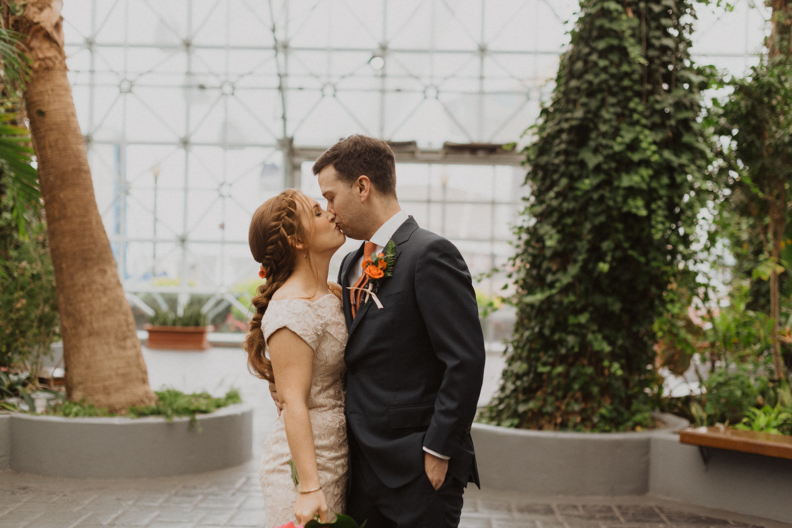 Stylish Crystal Ballroom Wedding captured by Steph Masat Photography on CHI thee WED