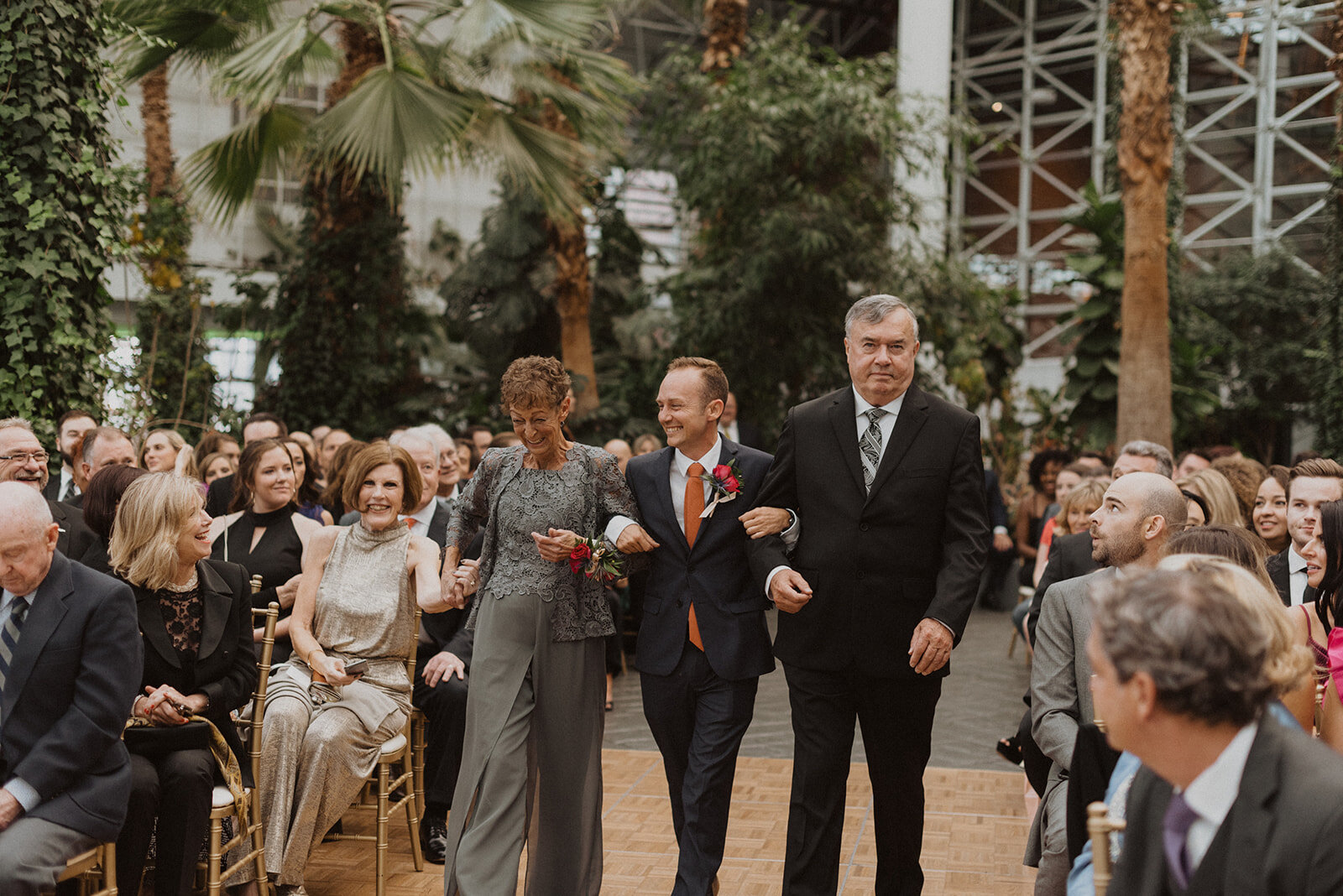 Stylish Crystal Ballroom Wedding captured by Steph Masat Photography on CHI thee WED