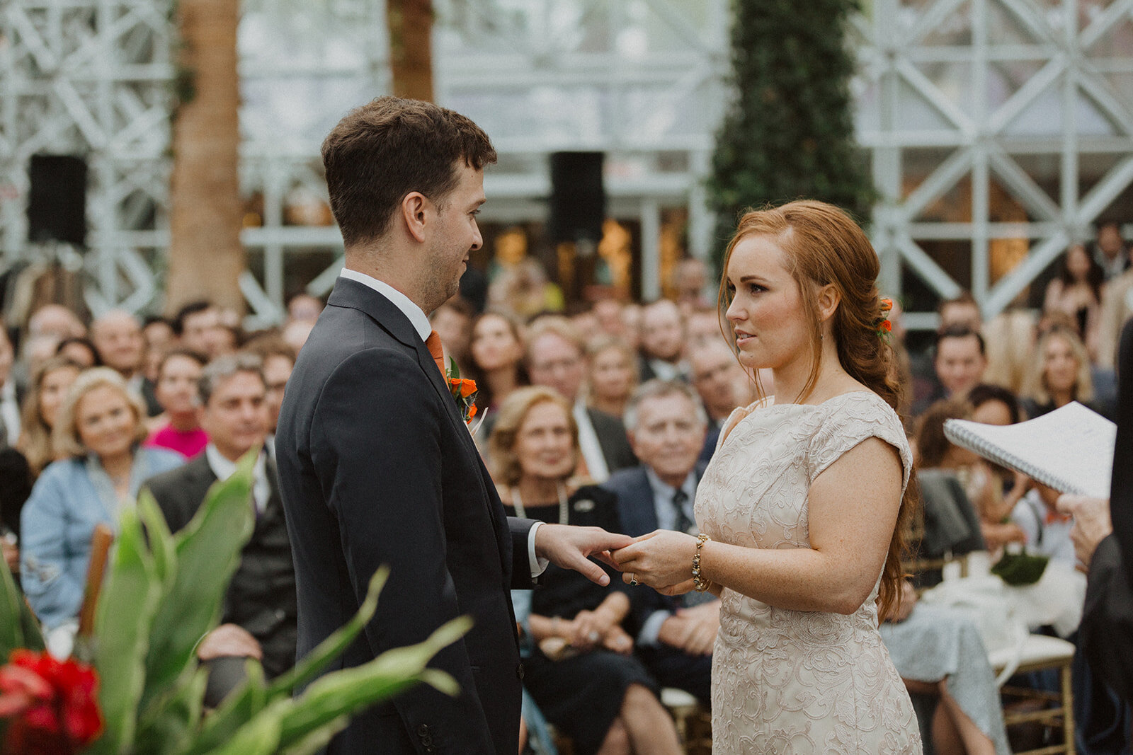 Stylish Crystal Ballroom Wedding captured by Steph Masat Photography on CHI thee WED