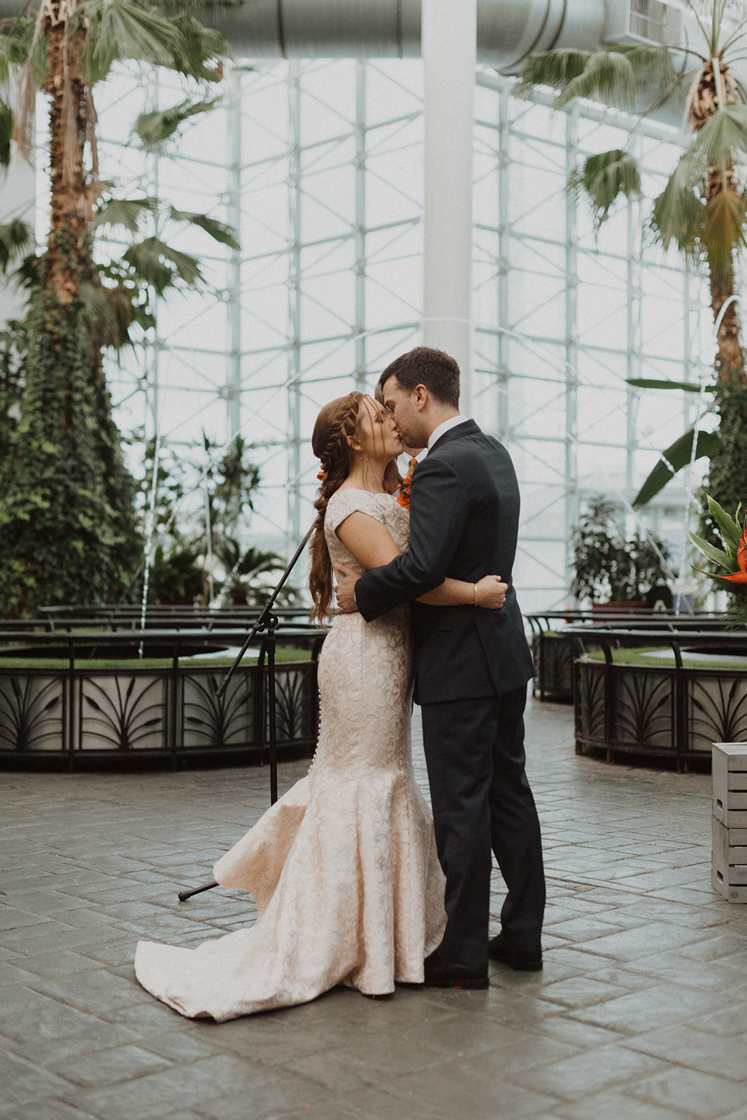 Stylish Crystal Ballroom Wedding captured by Steph Masat Photography on CHI thee WED