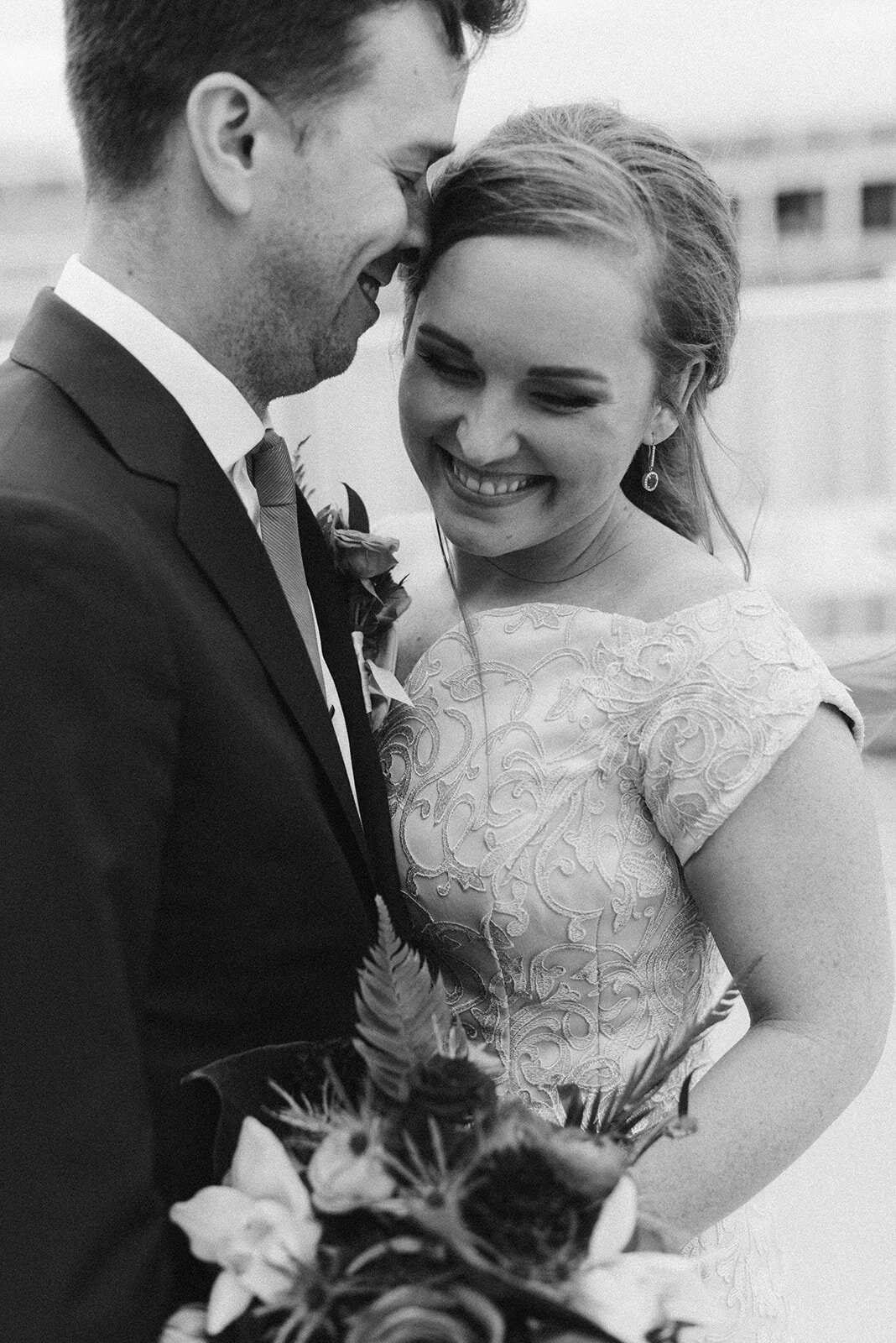 Stylish Crystal Ballroom Wedding captured by Steph Masat Photography on CHI thee WED