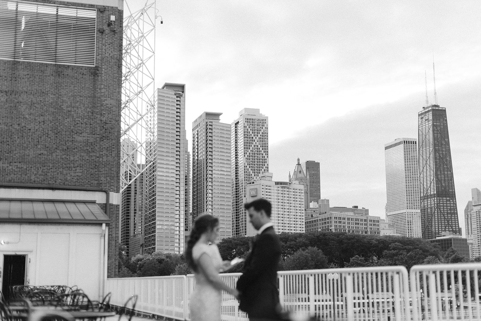 Stylish Crystal Ballroom Wedding captured by Steph Masat Photography on CHI thee WED