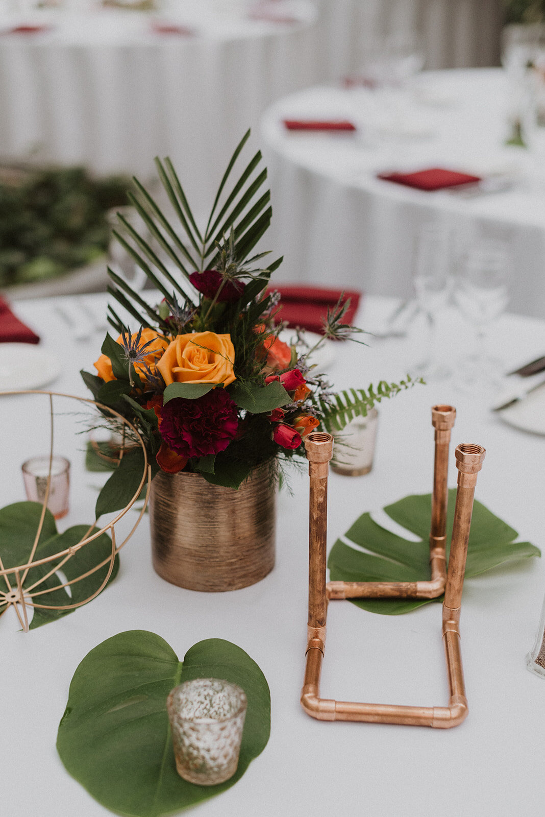 Stylish Crystal Ballroom Wedding captured by Steph Masat Photography on CHI thee WED