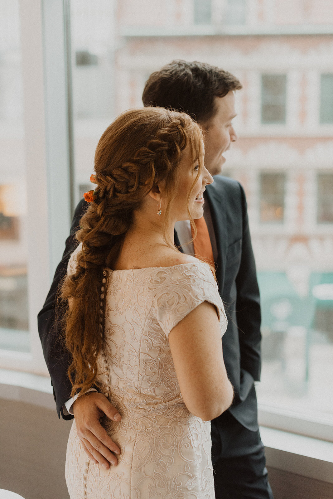 Stylish Crystal Ballroom Wedding captured by Steph Masat Photography on CHI thee WED