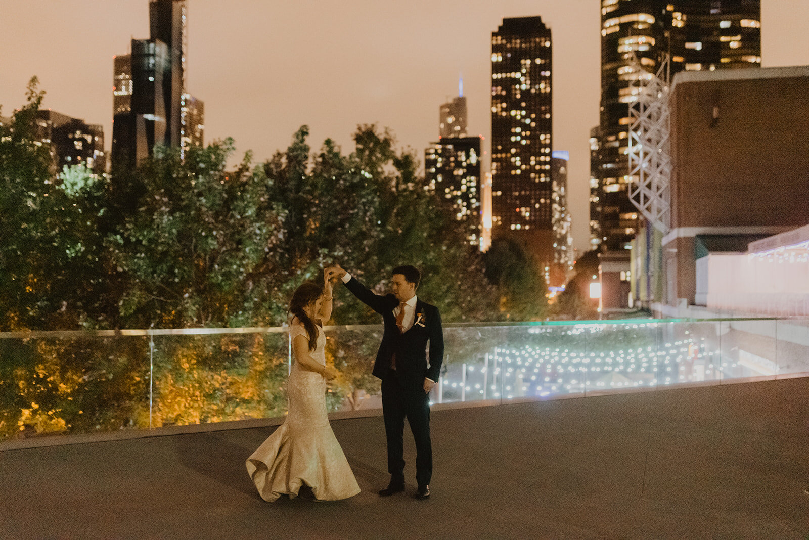 Stylish Crystal Ballroom Wedding captured by Steph Masat Photography on CHI thee WED