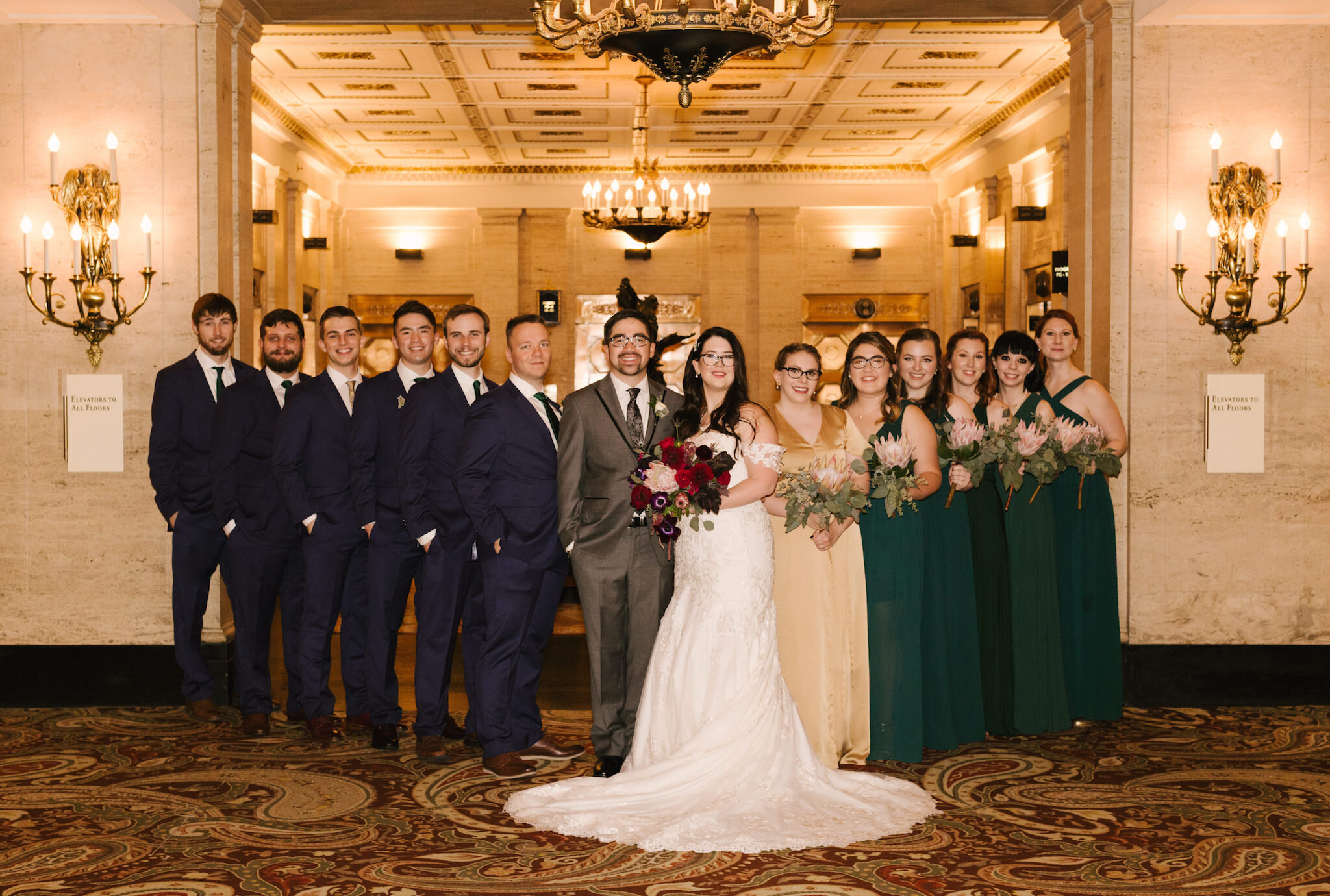 Elegant Jewel-Toned Wedding captured by Dorey Kronick featured on CHI thee WED