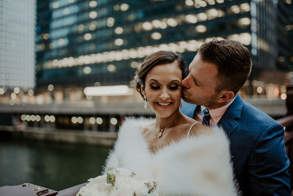 Intimate West Loop Wedding at The South Branch Tavern captured by K. Ryon Photography featured on CHI thee WED.