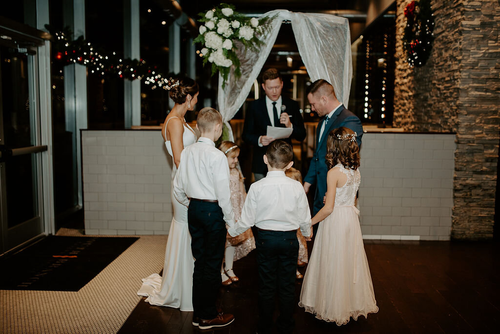 Intimate West Loop Wedding at The South Branch Tavern captured by K. Ryon Photography featured on CHI thee WED.