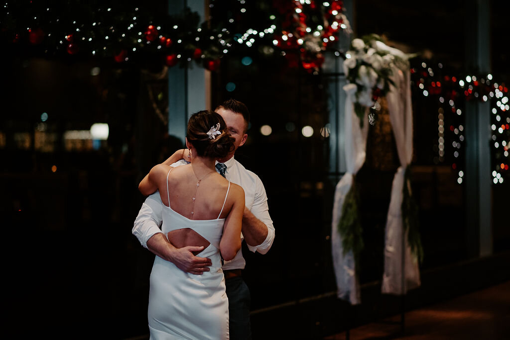 Intimate West Loop Wedding at The South Branch Tavern captured by K. Ryon Photography featured on CHI thee WED.