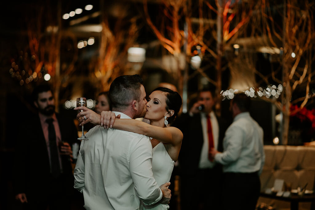 Intimate West Loop Wedding at The South Branch Tavern captured by K. Ryon Photography featured on CHI thee WED.