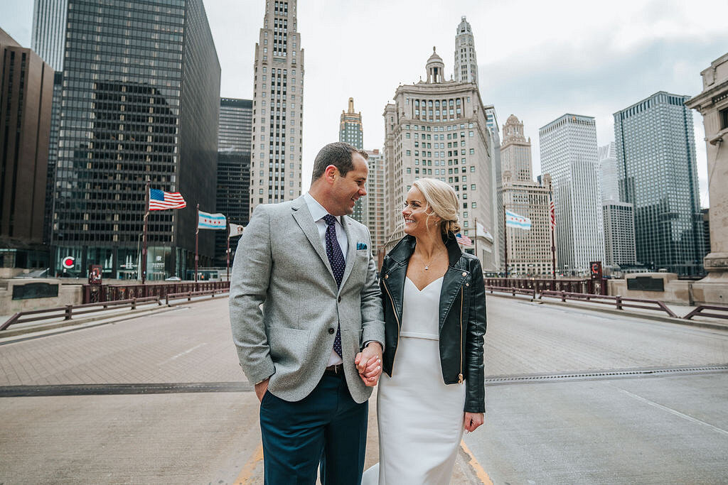 Intimate Chicago Elopement captured by Windy City Production featured on CHI thee WED