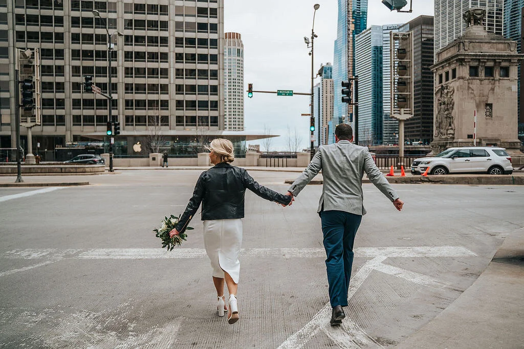 Intimate Chicago Elopement from Windy City Production — CHI thee WED
