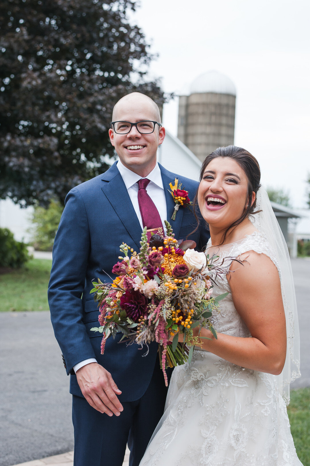 Fall Heritage Prairie Farm Wedding captured by Elite Photo featured on CHI thee WED