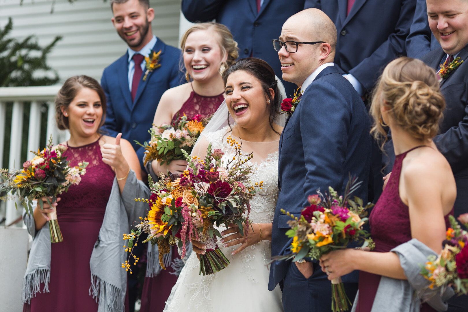 Fall Heritage Prairie Farm Wedding captured by Elite Photo featured on CHI thee WED