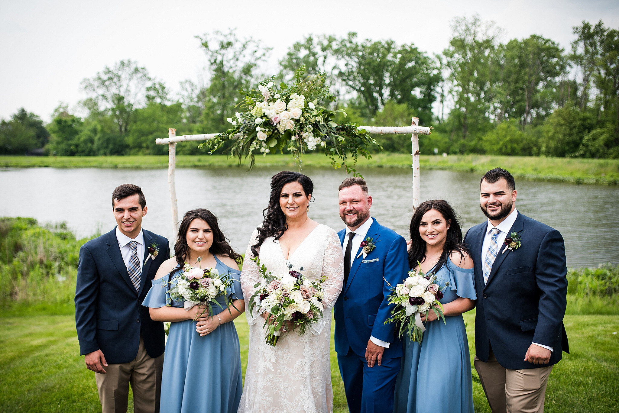 Intimate Garden Party Wedding captured by Inspired Eye Photography featured on CHI thee WED