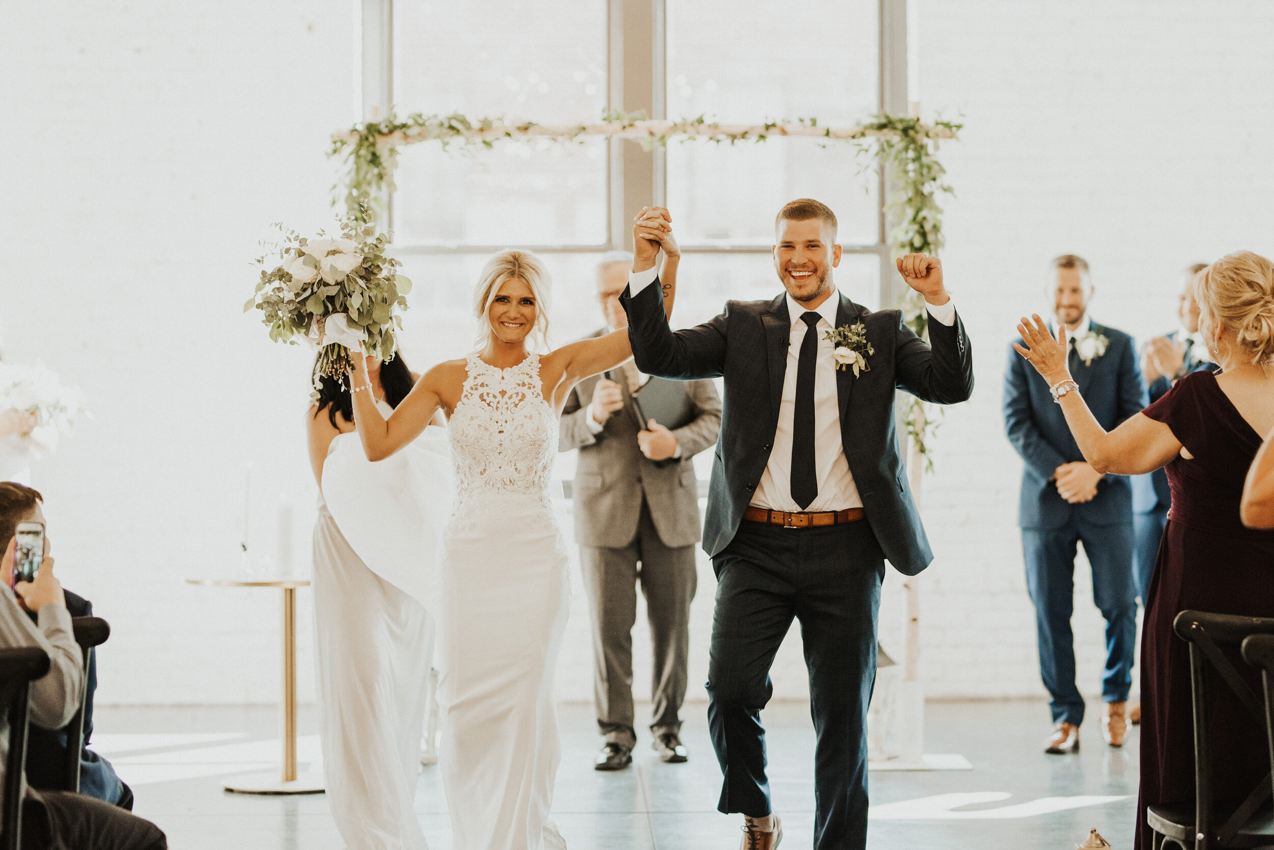 Modern, Yet Classic Fall Wedding at Company 251 featured on CHI thee WED