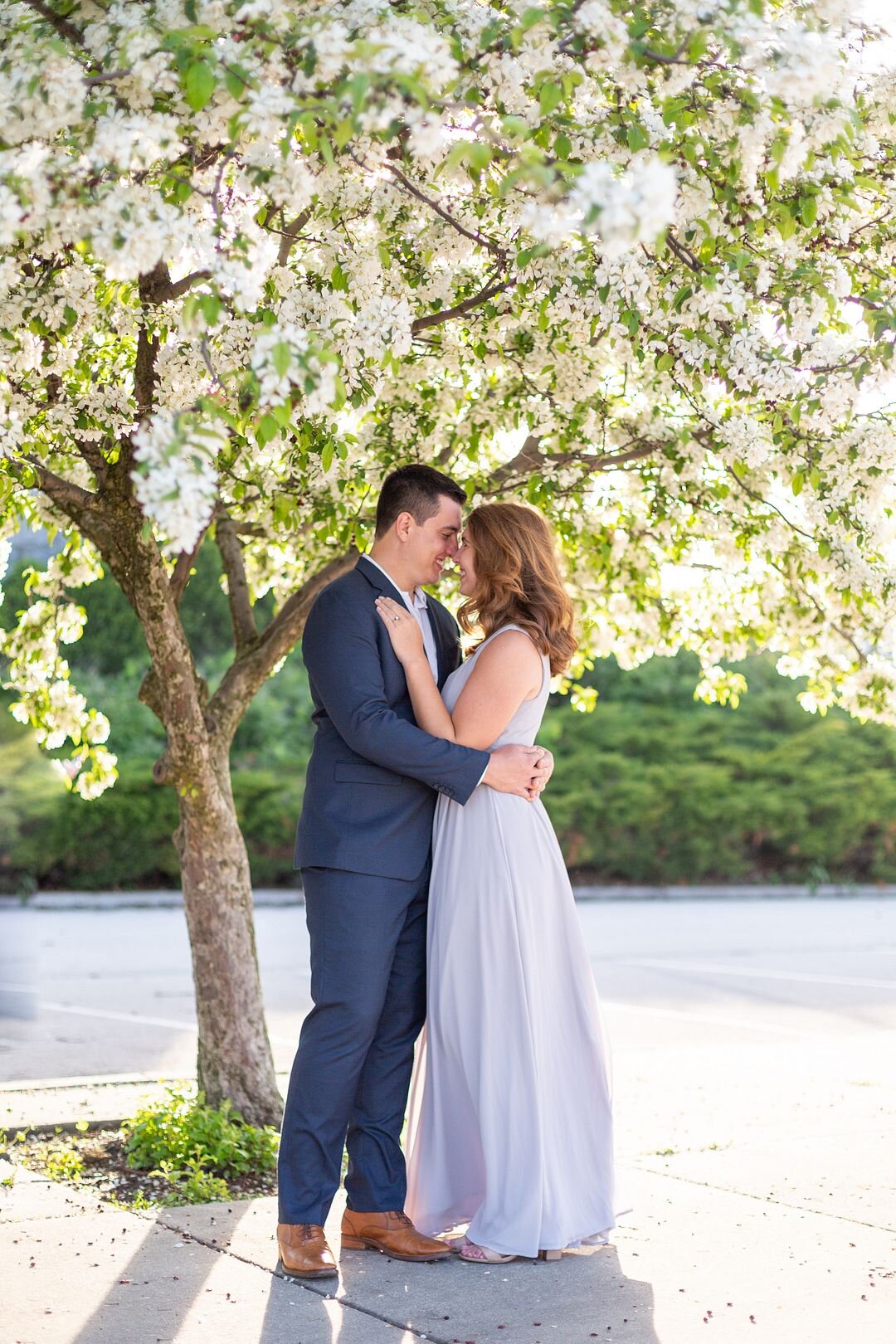 Scenic Chicago Engagement Session captured by Grace Rios Photography featured on CHI thee WED