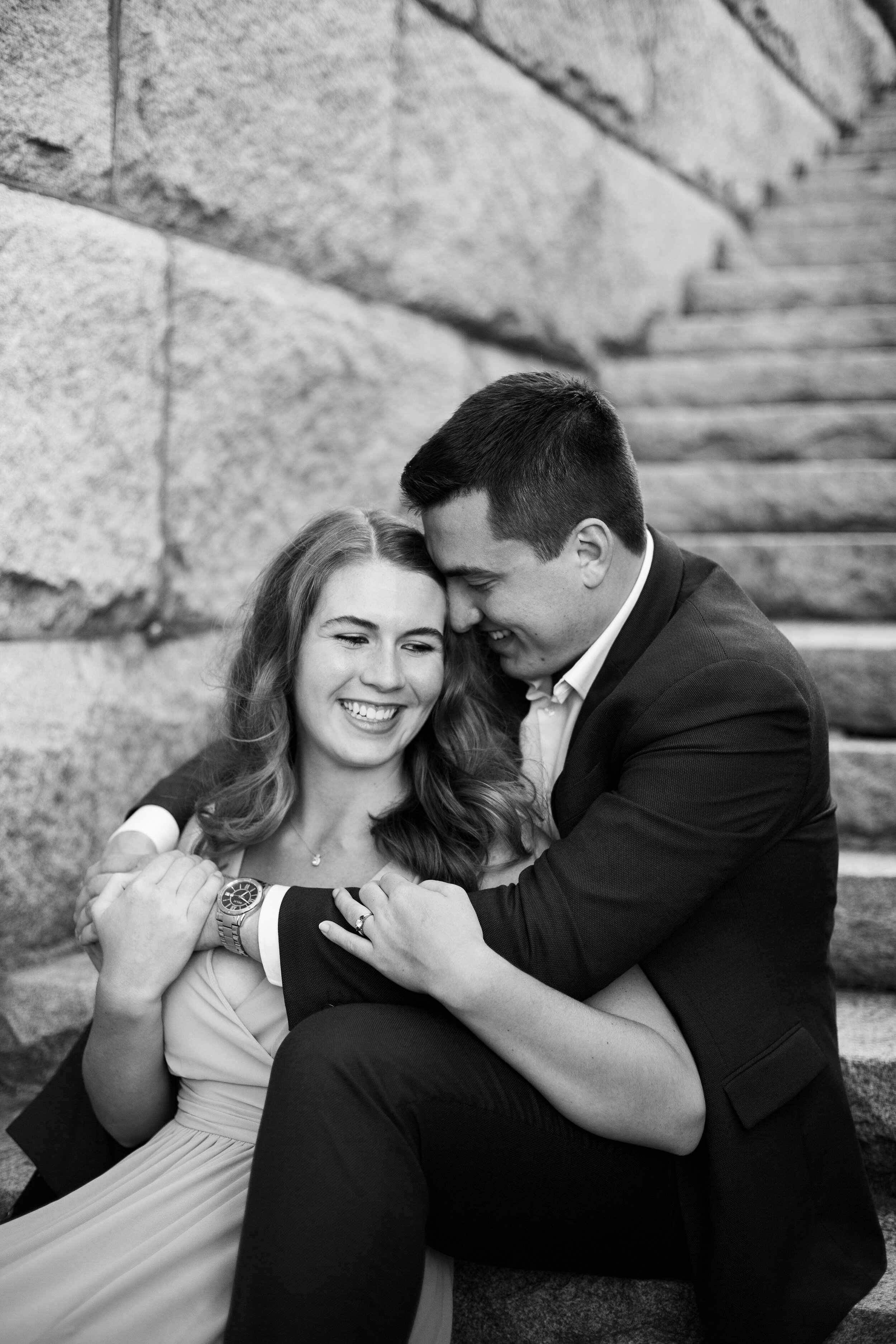 Scenic Chicago Engagement Session captured by Grace Rios Photography featured on CHI thee WED