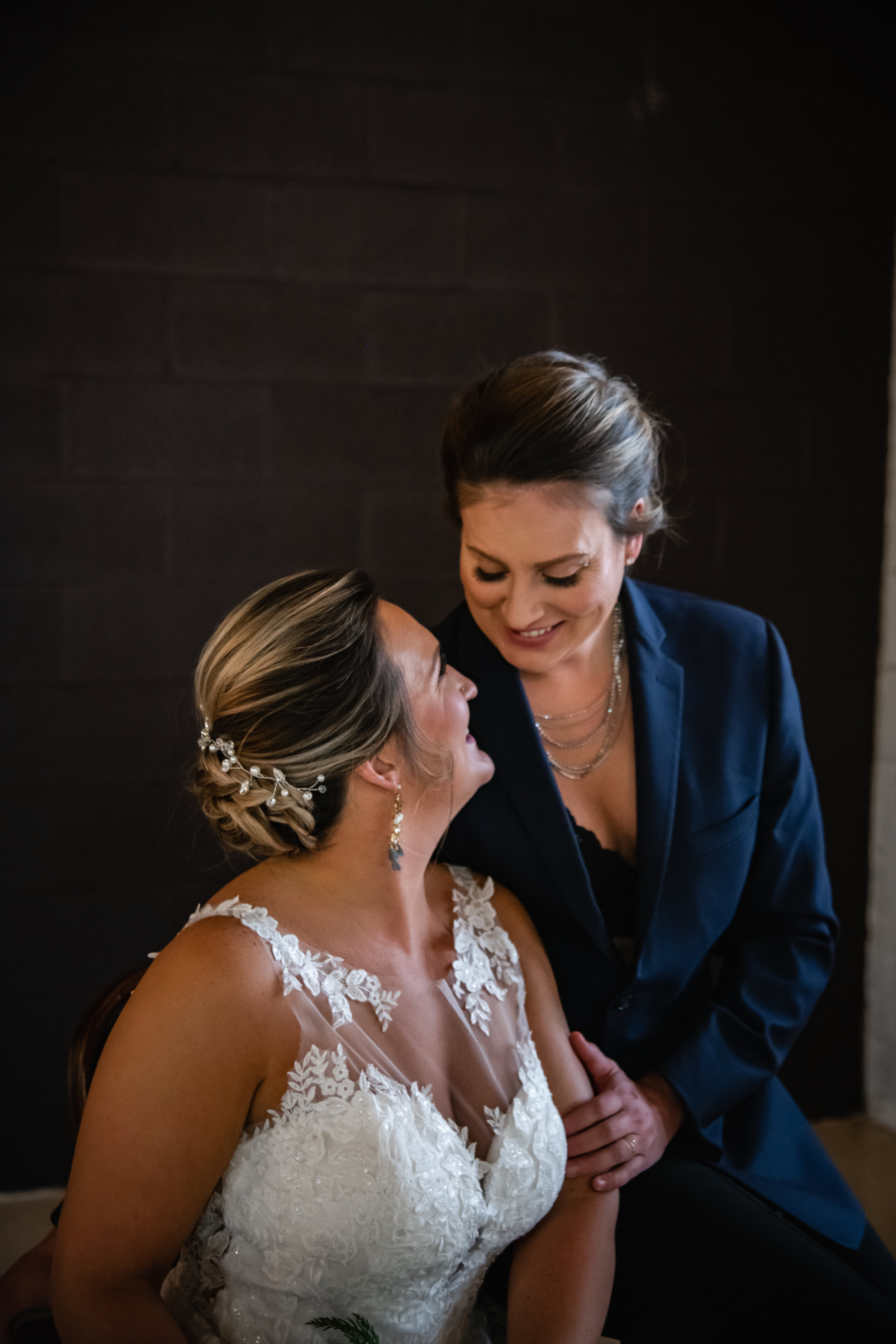 Classic Blue Winter Wedding Styled Shoot by Weddings by Danica featured on CHI thee WED