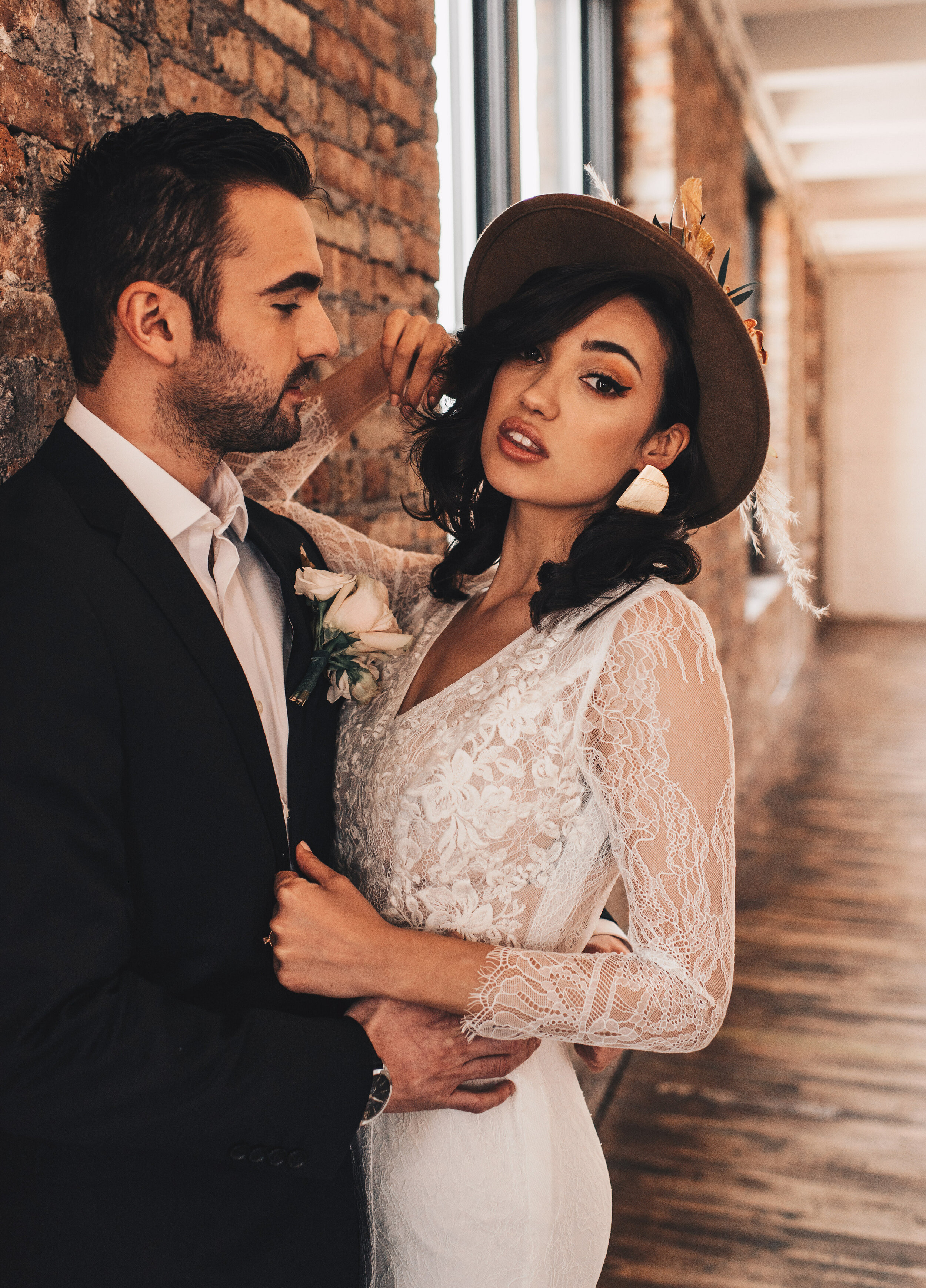 Edgy Boho Styled Shoot at Company 251 captured by Julia Maruyama Photography featured on CHI thee WED