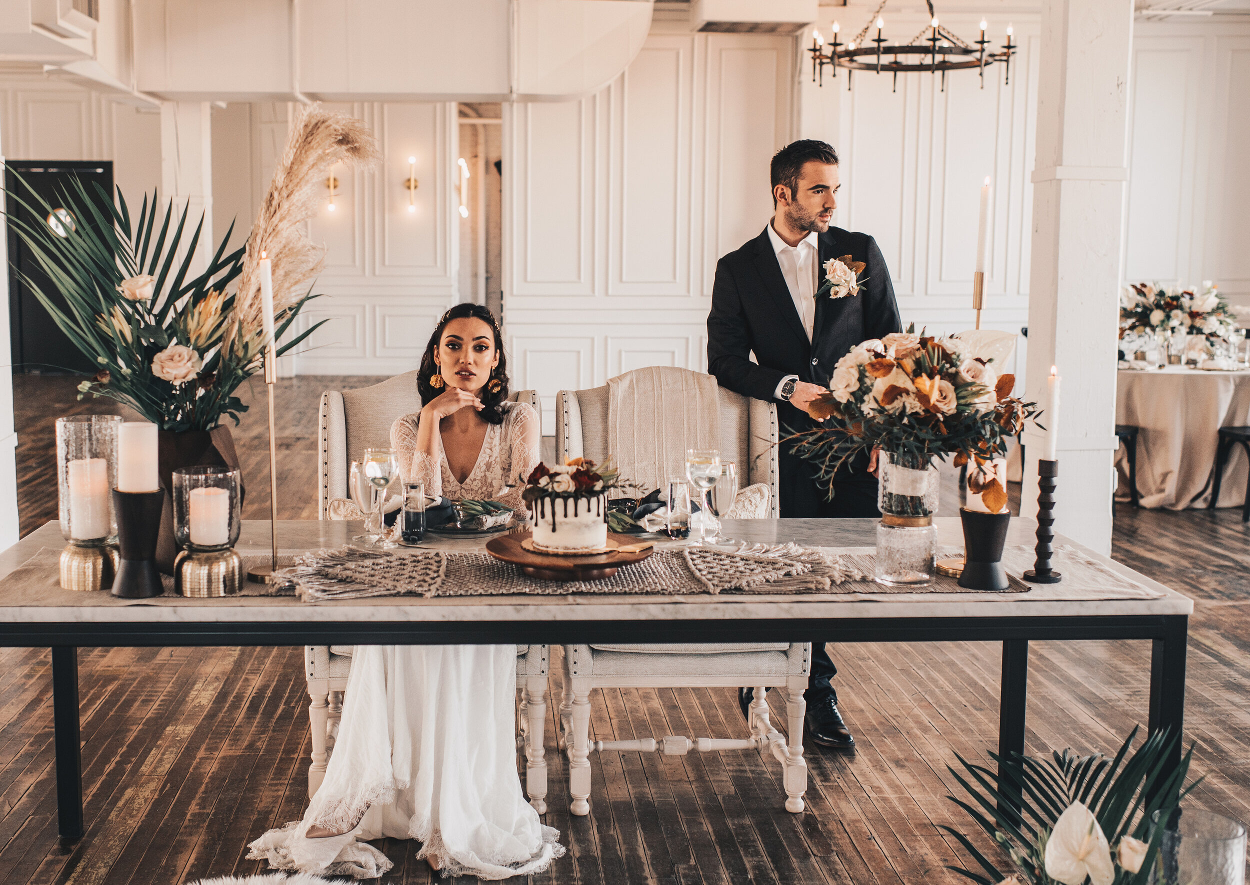 Edgy Boho Styled Shoot at Company 251 captured by Julia Maruyama Photography featured on CHI thee WED