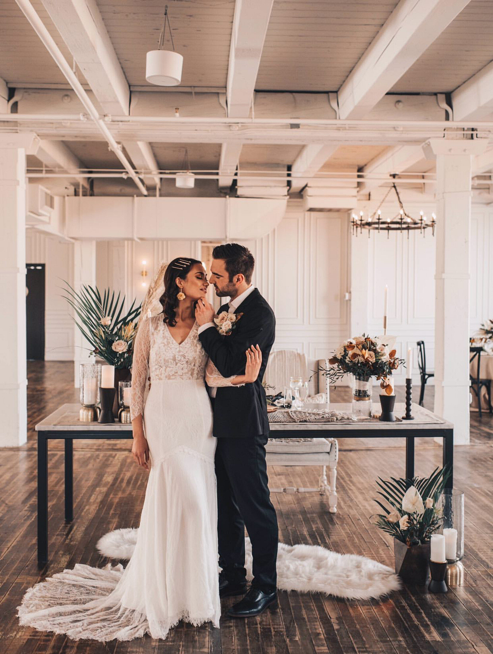 Edgy Boho Styled Shoot at Company 251 captured by Julia Maruyama Photography featured on CHI thee WED