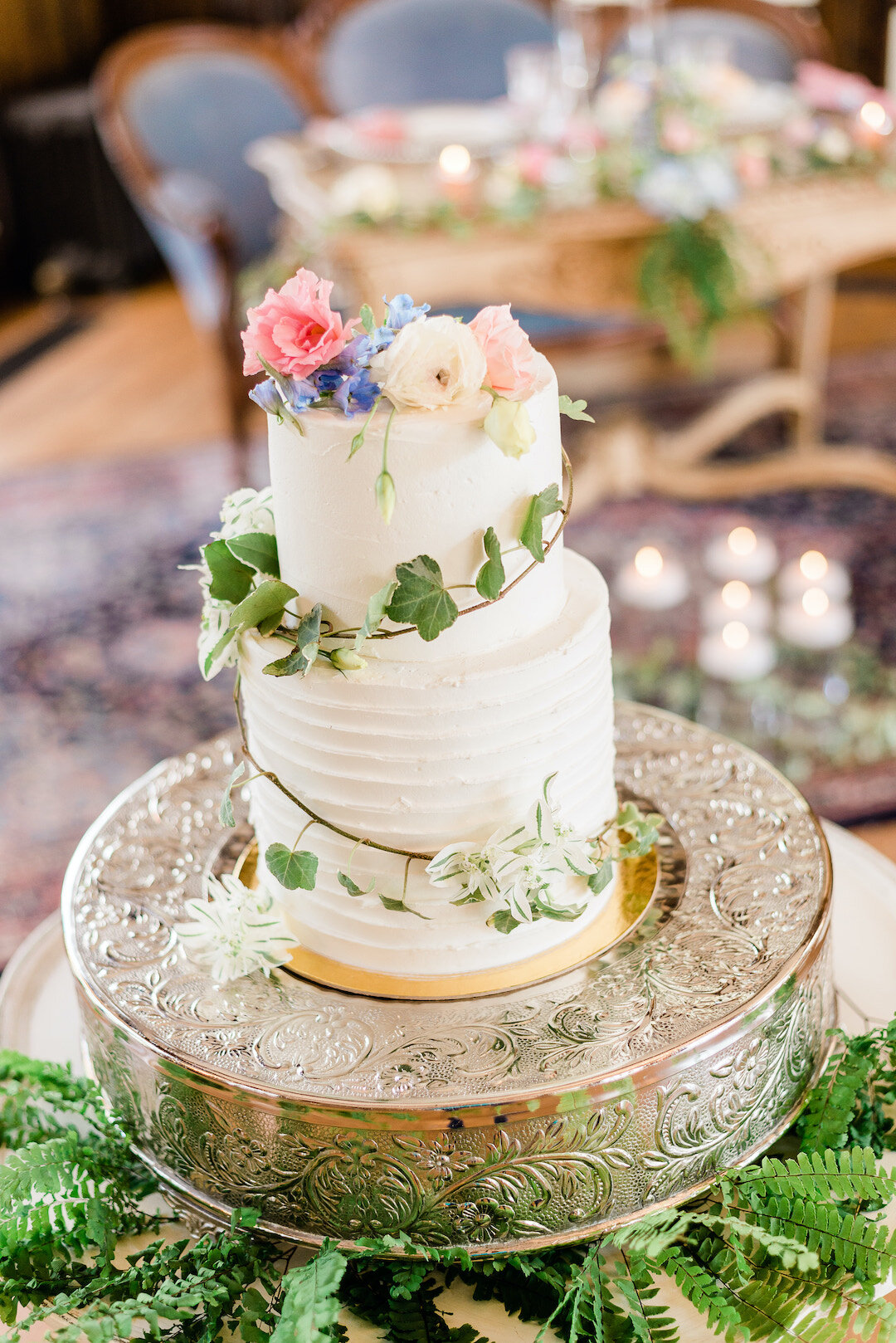 Elegant Blue and Blush Wedding Inspiration at the Lehmann Mansion captured by Joshua Harrison Photography