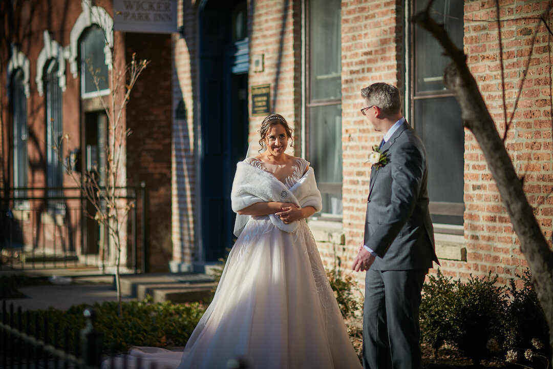 First look at Wicker Park Inn: Leap Day Wedding from Wicker Park Inn on CHI thee WED captured by Pure Wedding Day Photography 