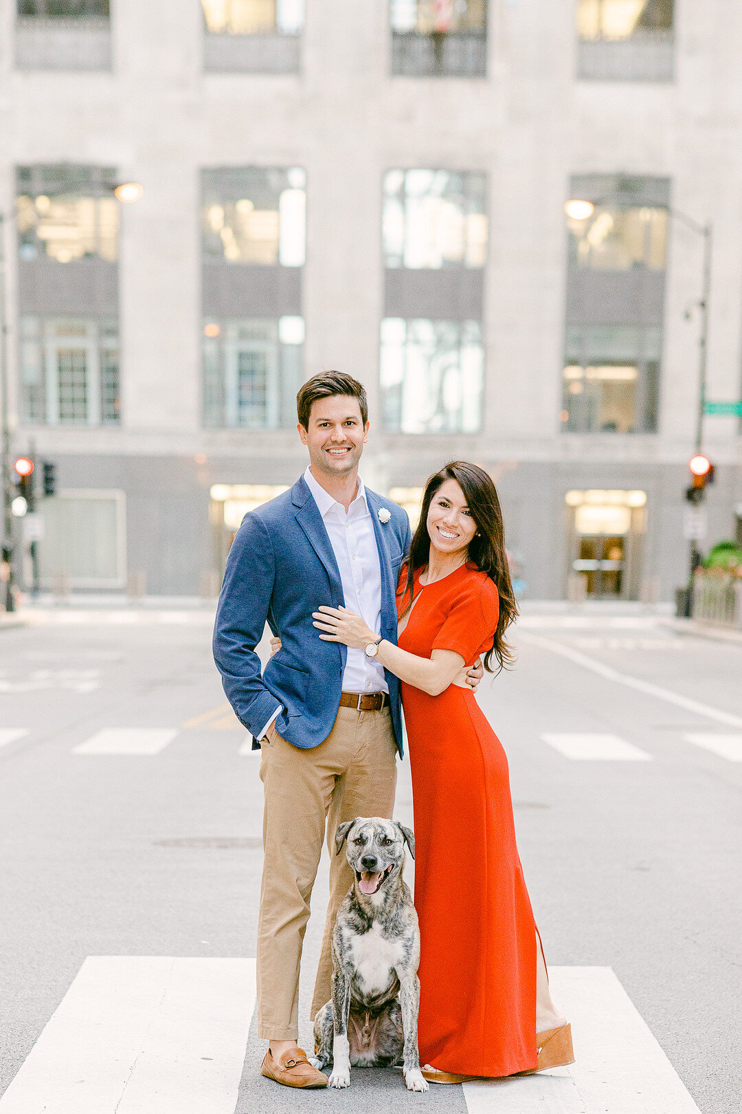  Effortlessly Chic Chicago Engagement captured by The Fourniers Fine Art Photography