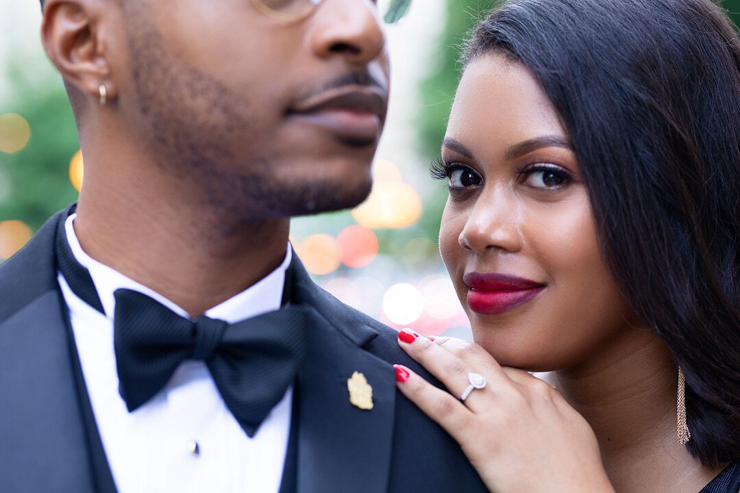 High Fashion Chicago Engagement Session captured by Rae Marcel Photography featured on CHI thee WED