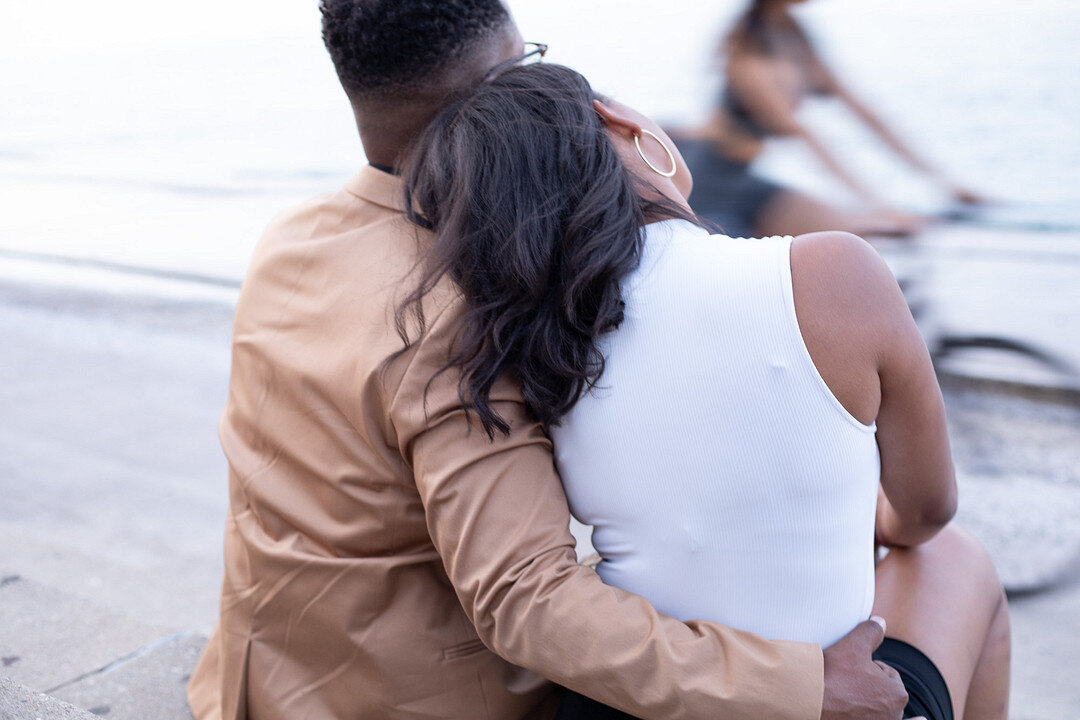 High Fashion Chicago Engagement Session captured by Rae Marcel Photography featured on CHI thee WED