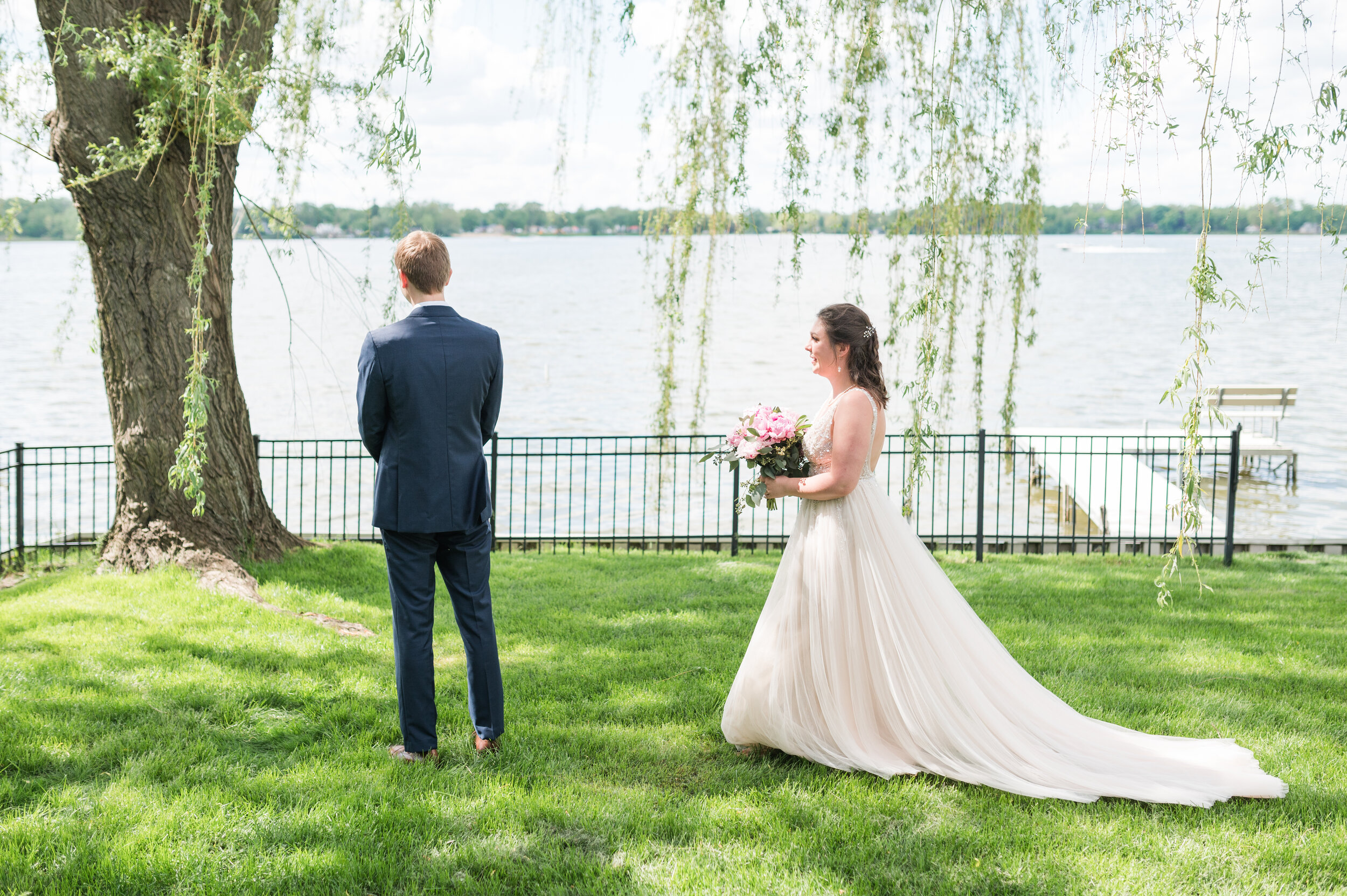 Intimate Round Lake, Illinois Elopement captured by Winterlyn Photography