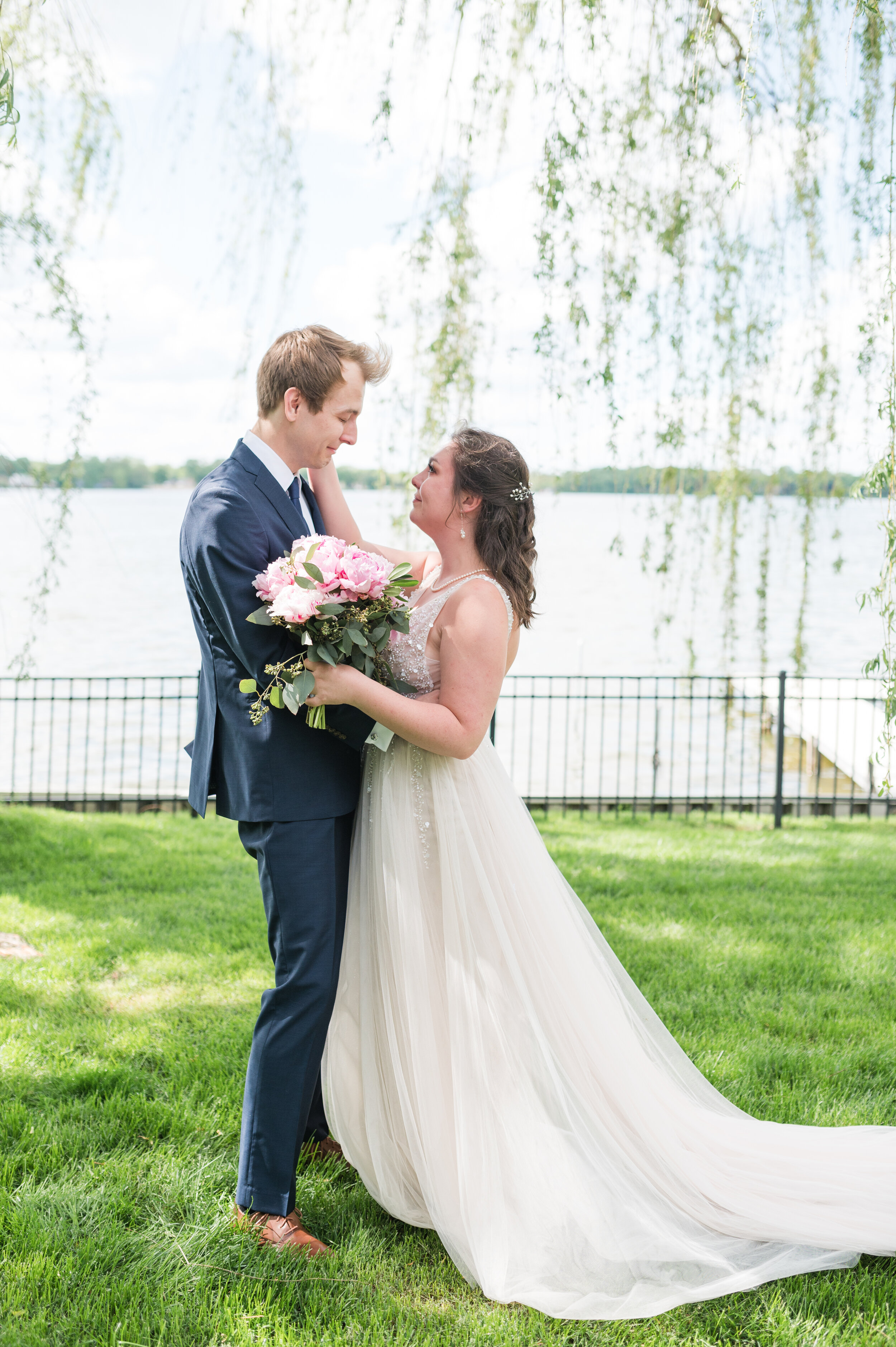 Intimate Round Lake, Illinois Elopement captured by Winterlyn Photography