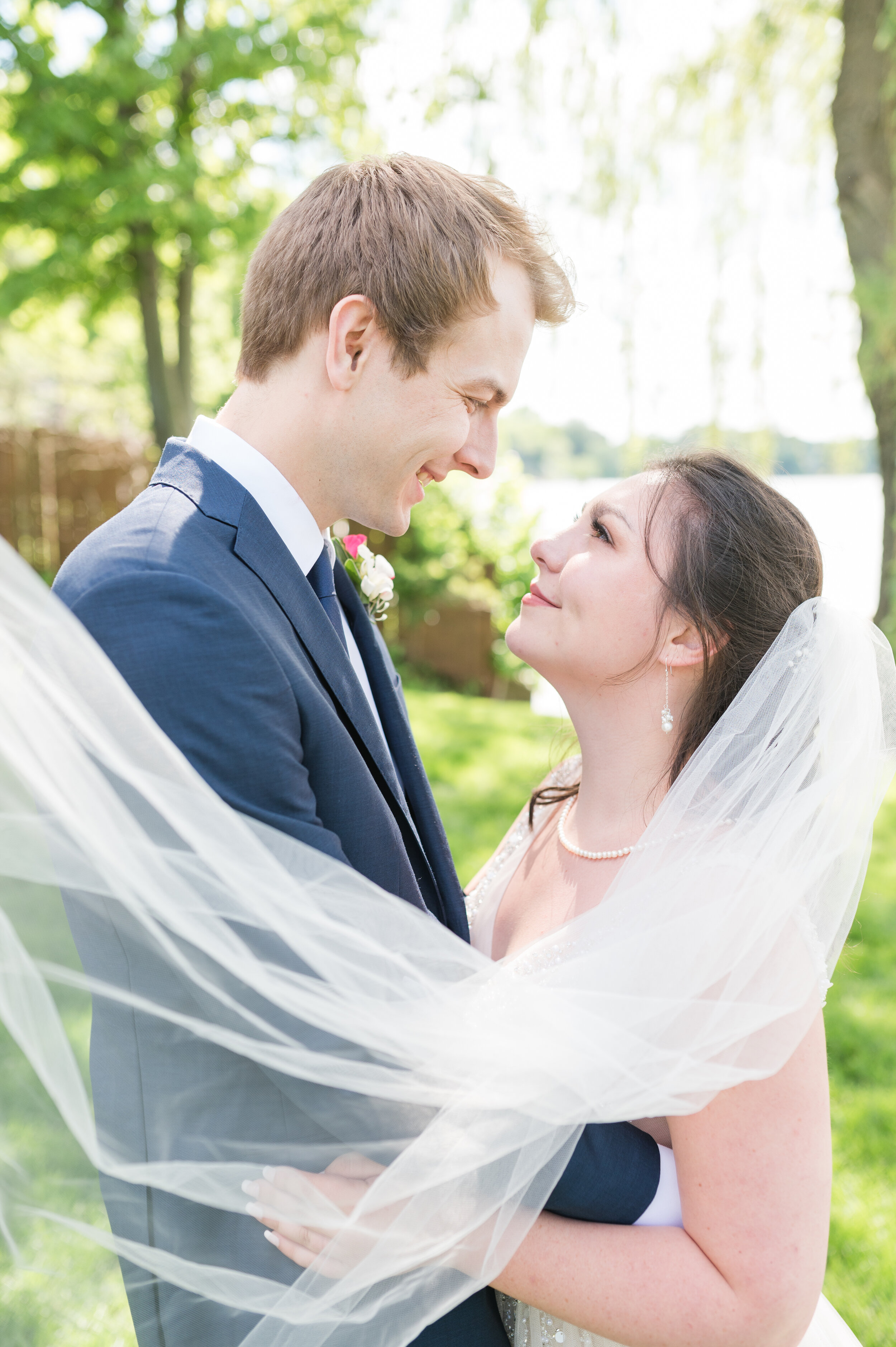 Intimate Round Lake, Illinois Elopement captured by Winterlyn Photography