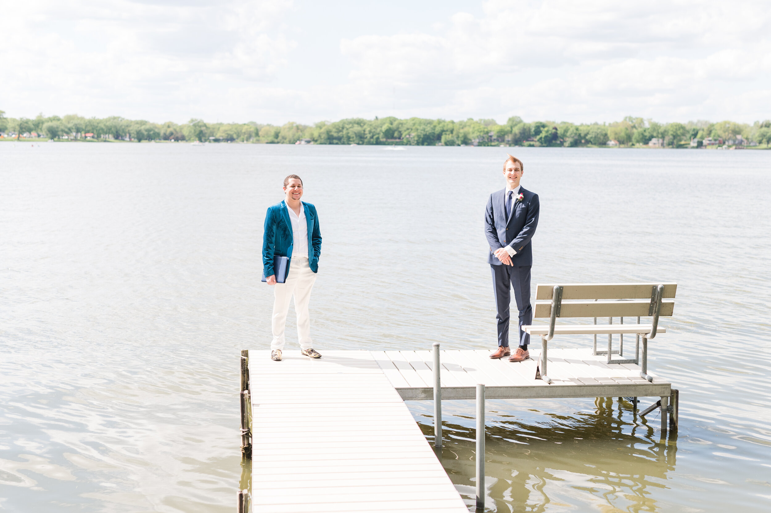 Intimate Round Lake, Illinois Elopement captured by Winterlyn Photography