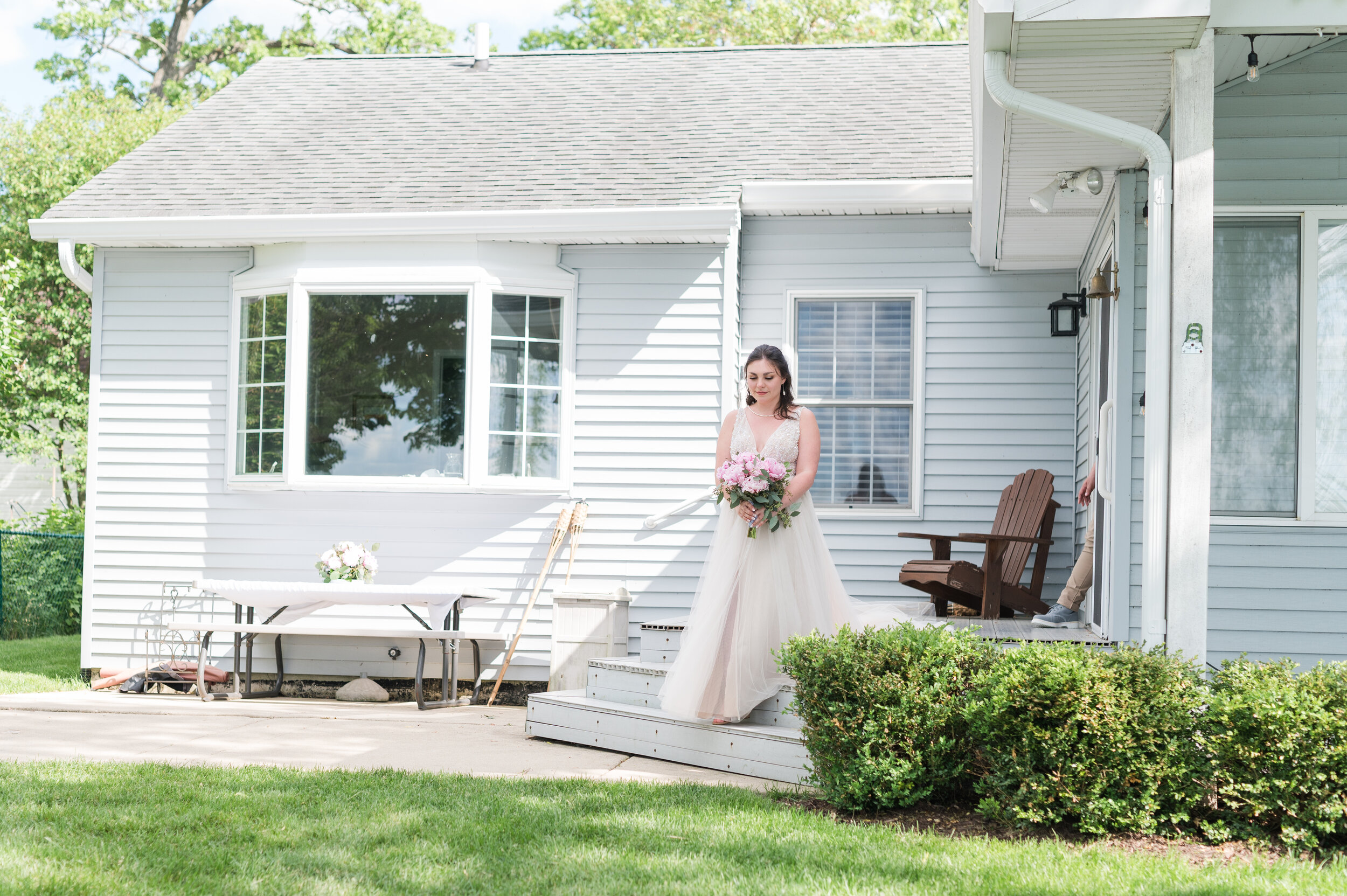 Intimate Round Lake, Illinois Elopement captured by Winterlyn Photography