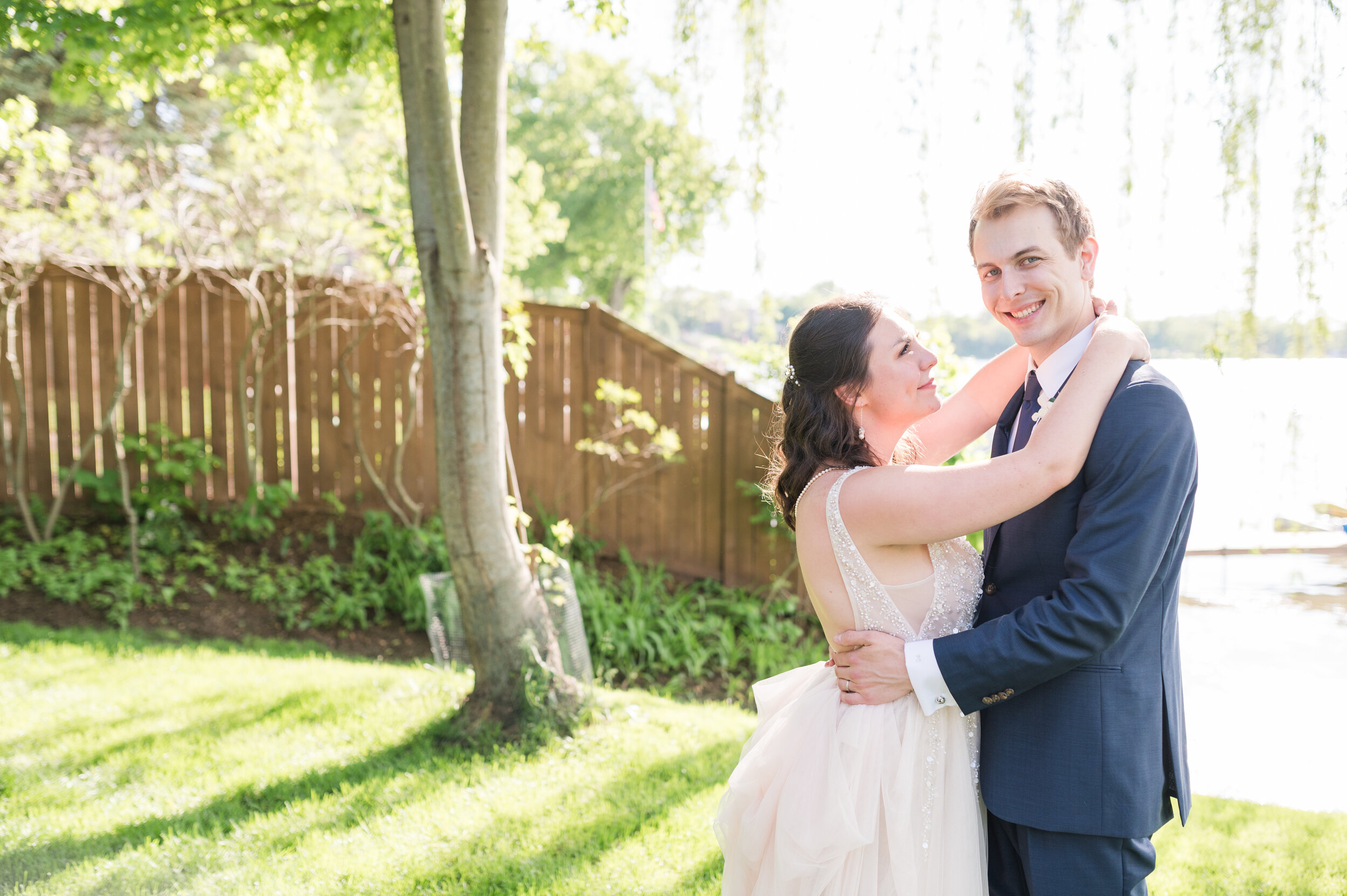 Intimate Round Lake, Illinois Elopement captured by Winterlyn Photography