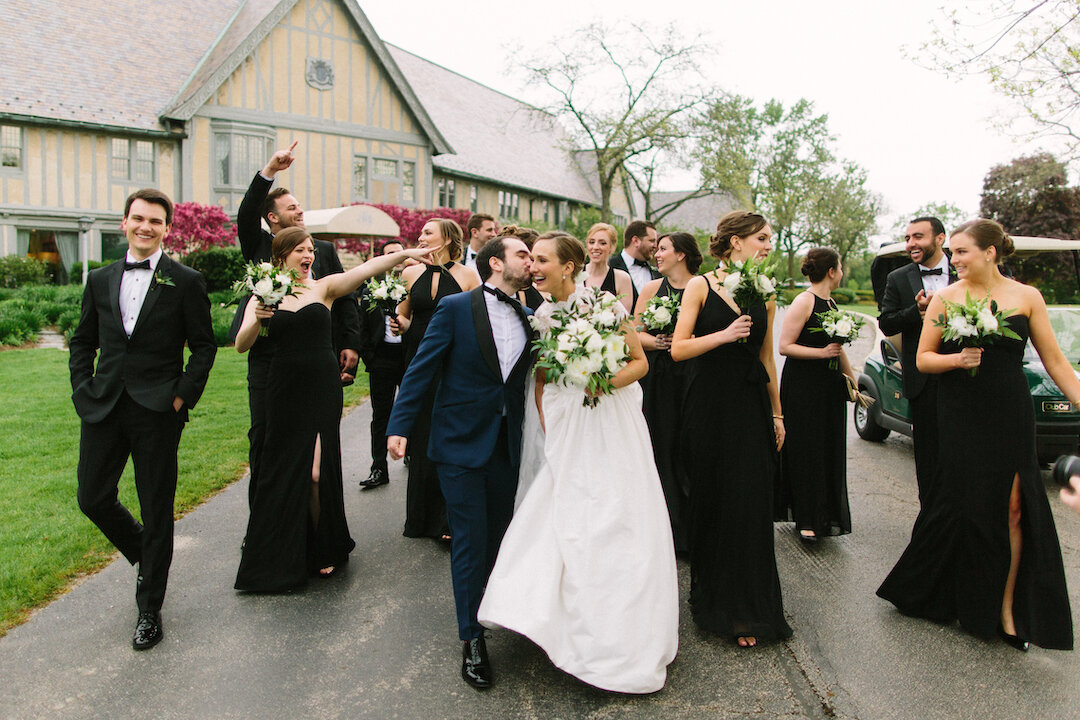 Classic Glen View Club Wedding planned by The Simply Elegant Group captured by Tim Tab Studios