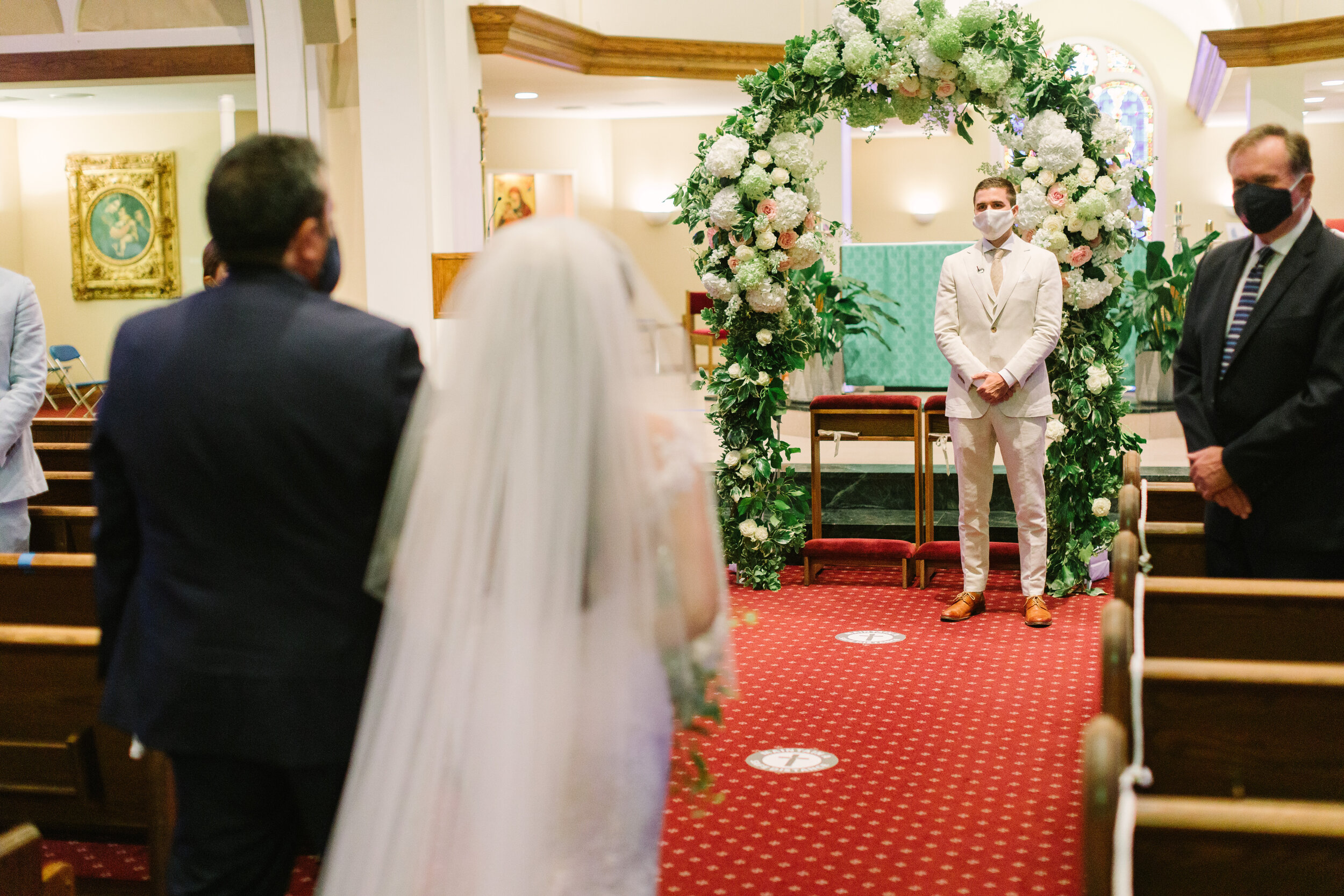 Floral-Filled Microwedding at Armour House captured by Tim Tam Studios