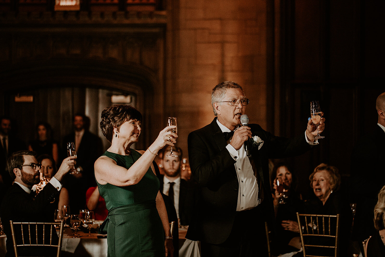 Dreamy Winter Wedding at University Club Chicago by The Simply Elegant Group featured on CHI thee WED