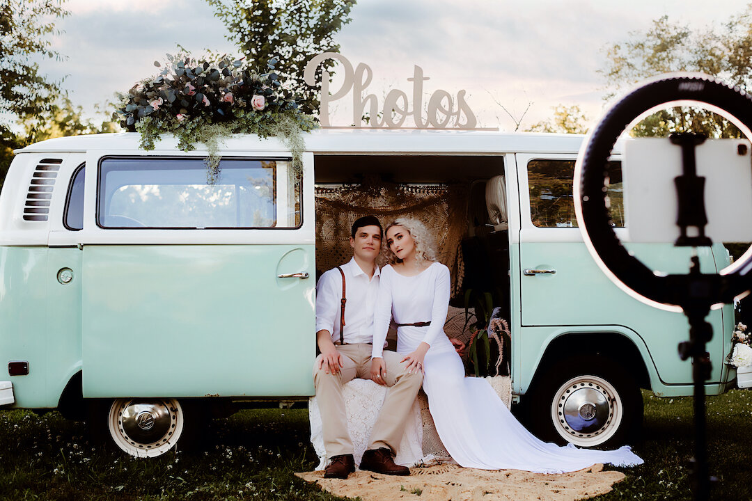 Boho Elopement Styled Shoot with Blossom the Bus