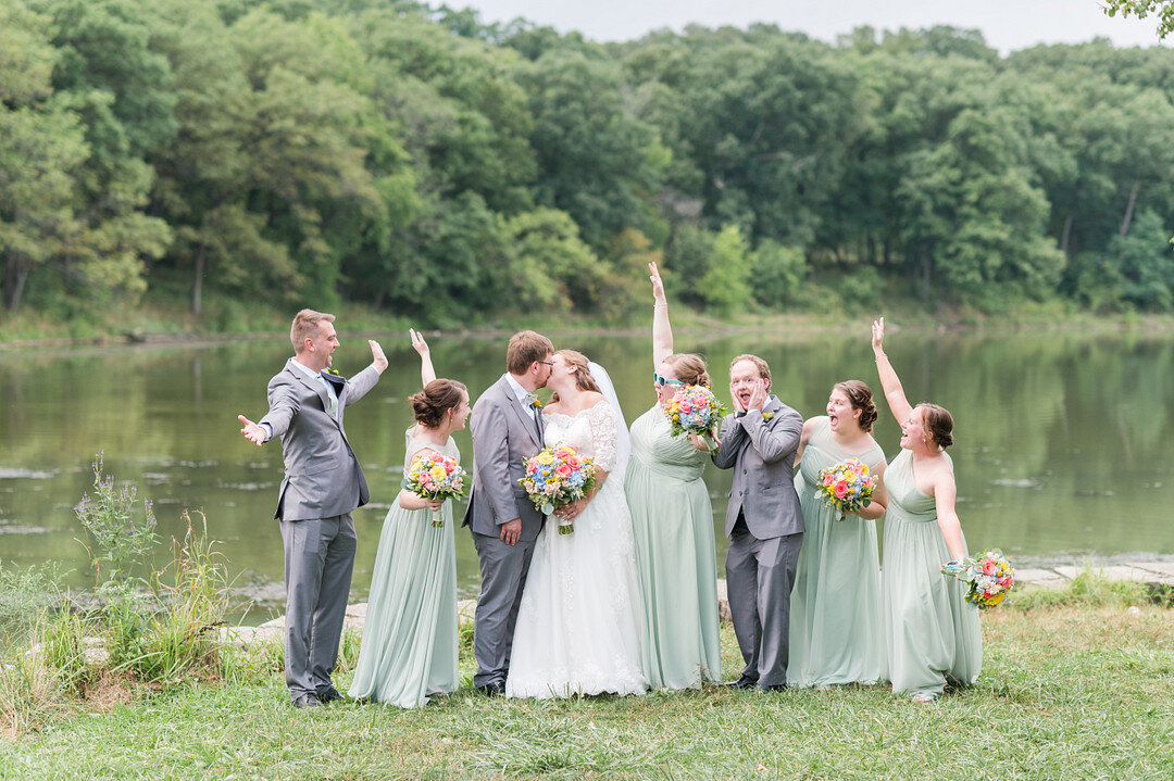 Laid Back Backyard Wedding captured by Winterlyn Photography