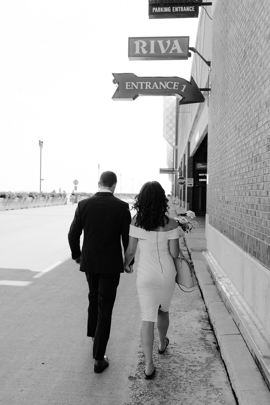 Urban Chic Elopement at Exclusive Rooftop Bar, Navy Pier Chicago captured by Joshua Harrison Photography