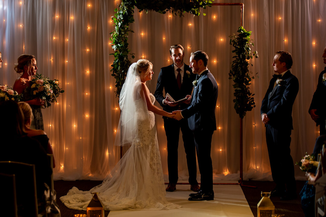 Romantic Garden Wedding at River Roast Chicago captured by Victoria Sprung Photography