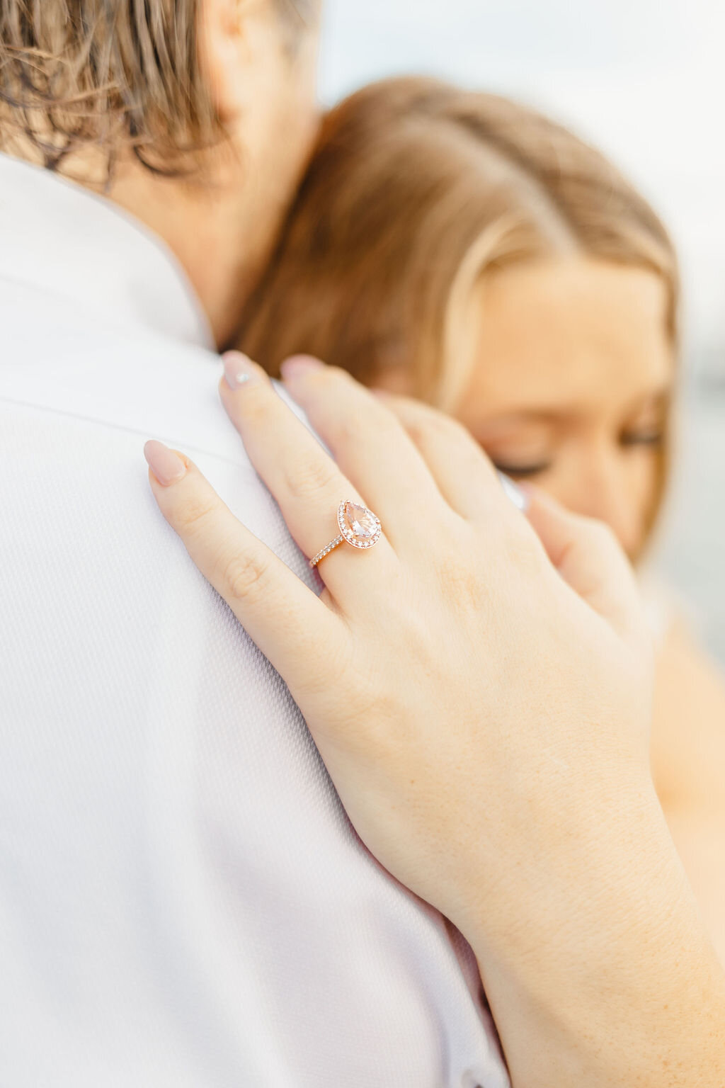 Sweet &amp; Summery North Avenue Beach Engagement Session captured by Catherine Milliron Photography