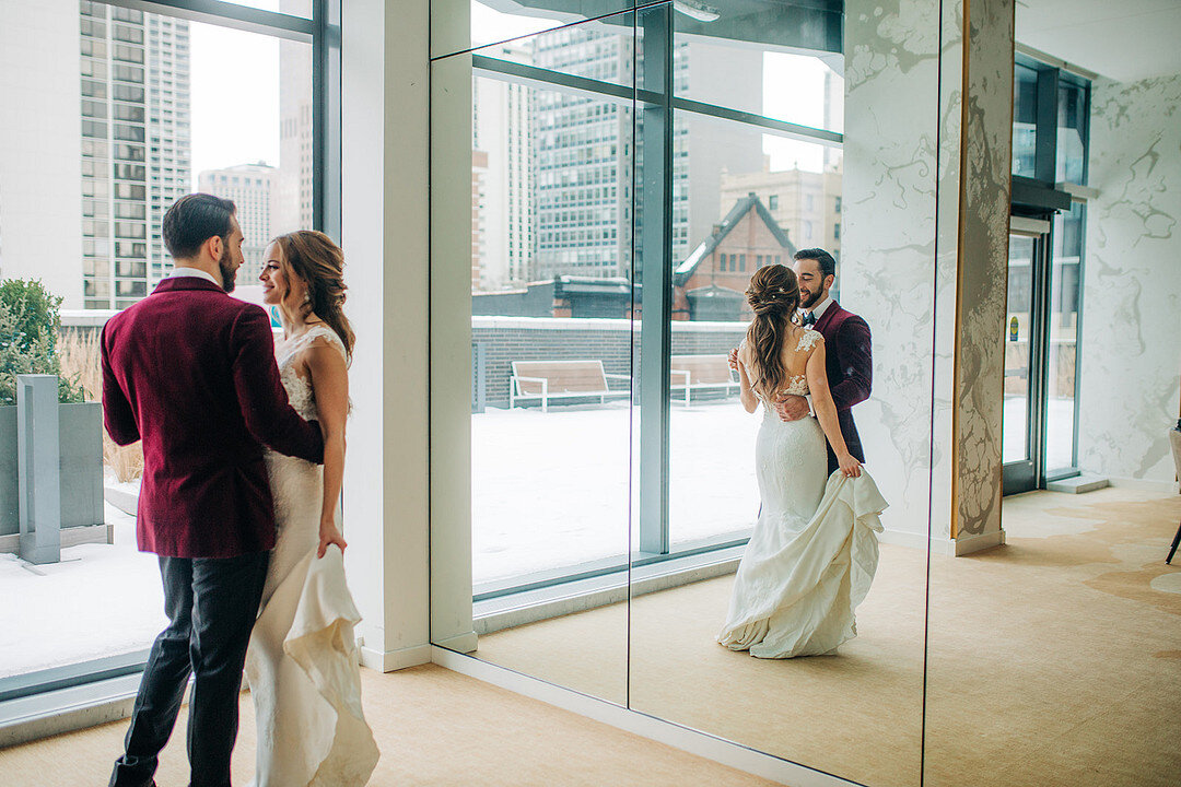 Intimate Wedding at the Viceroy Hotel by Paris Events featured on CHI thee WED